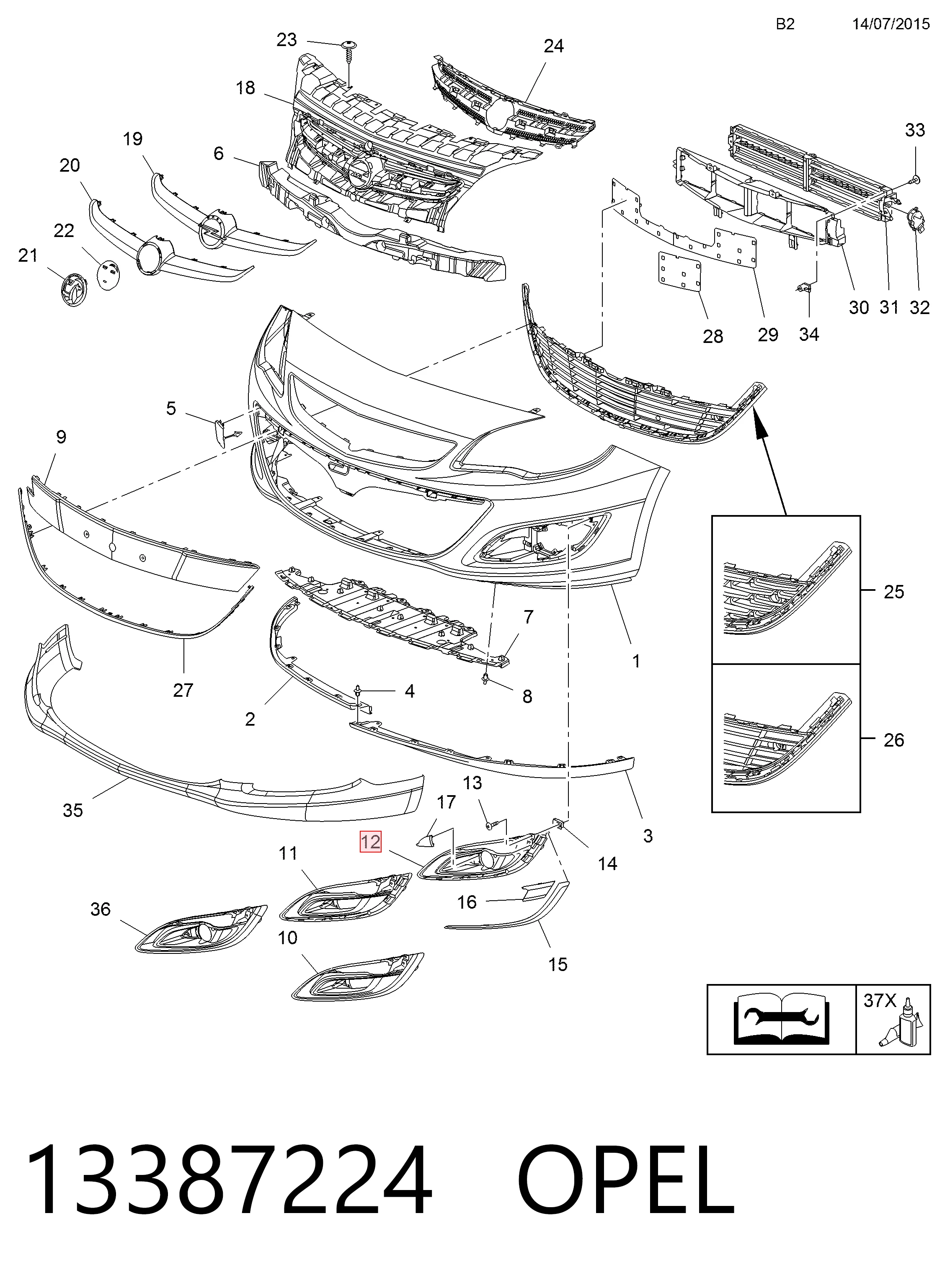 13387224 Opel