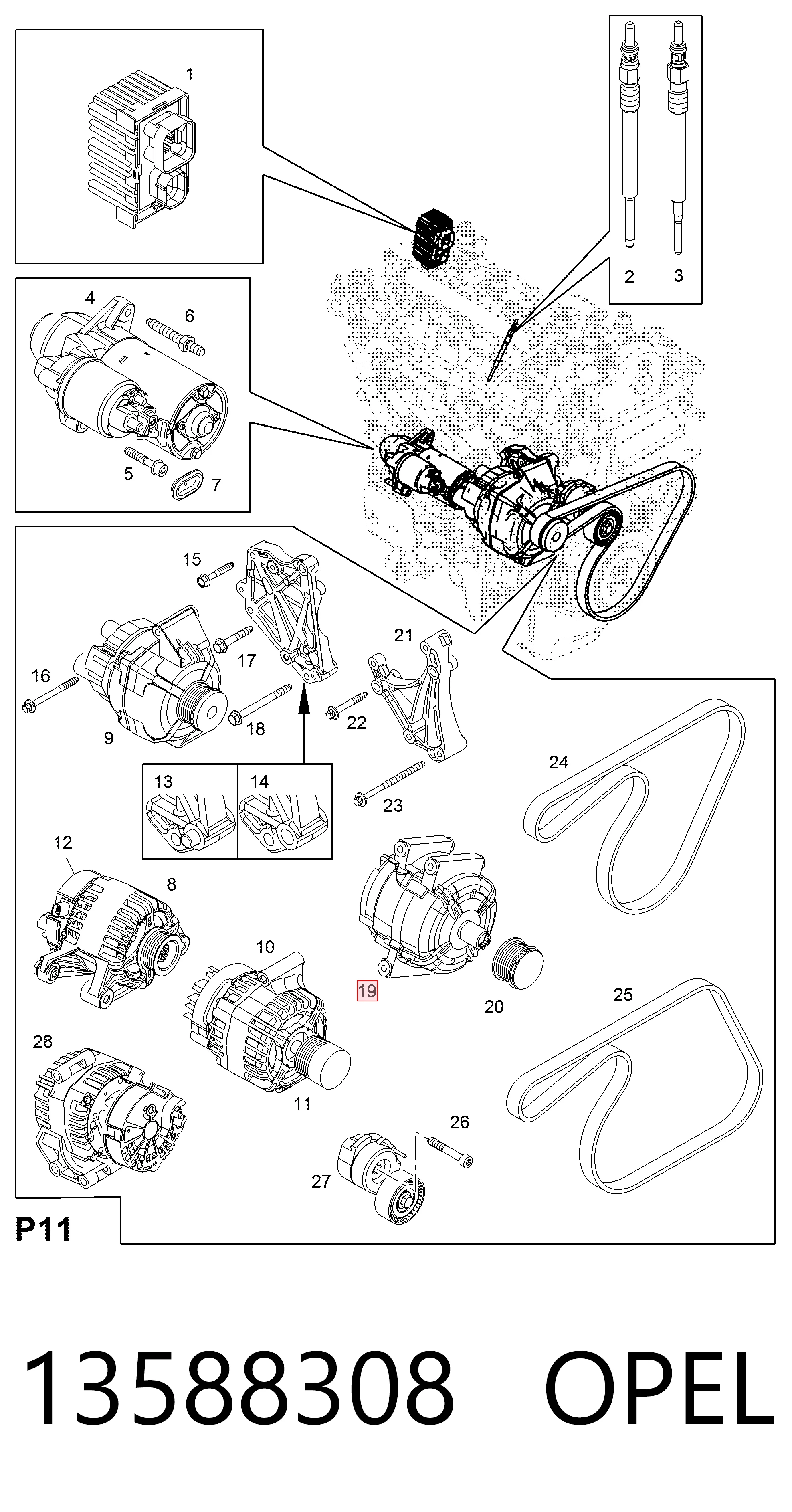 13588308 Opel