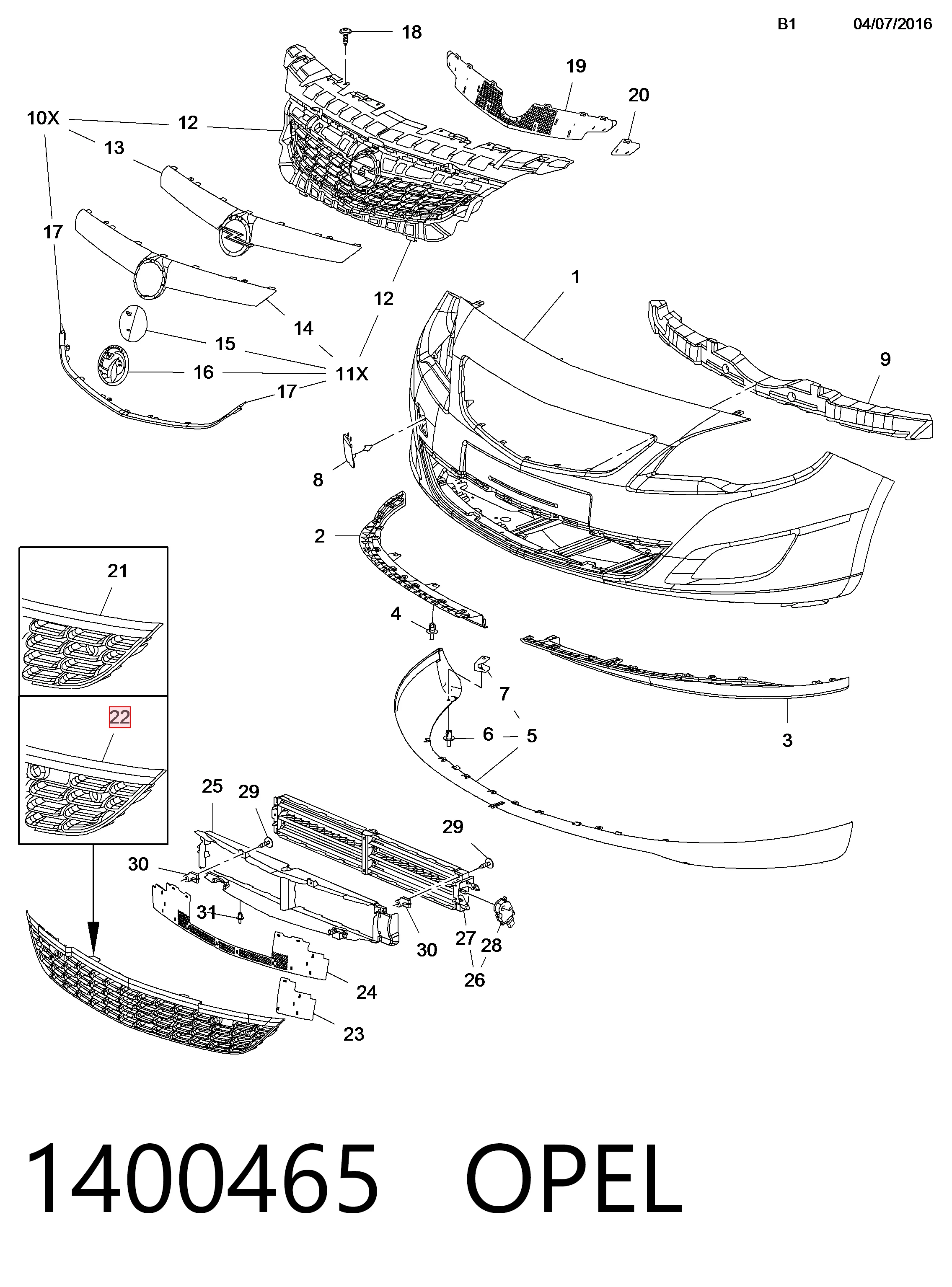 1400465 Opel