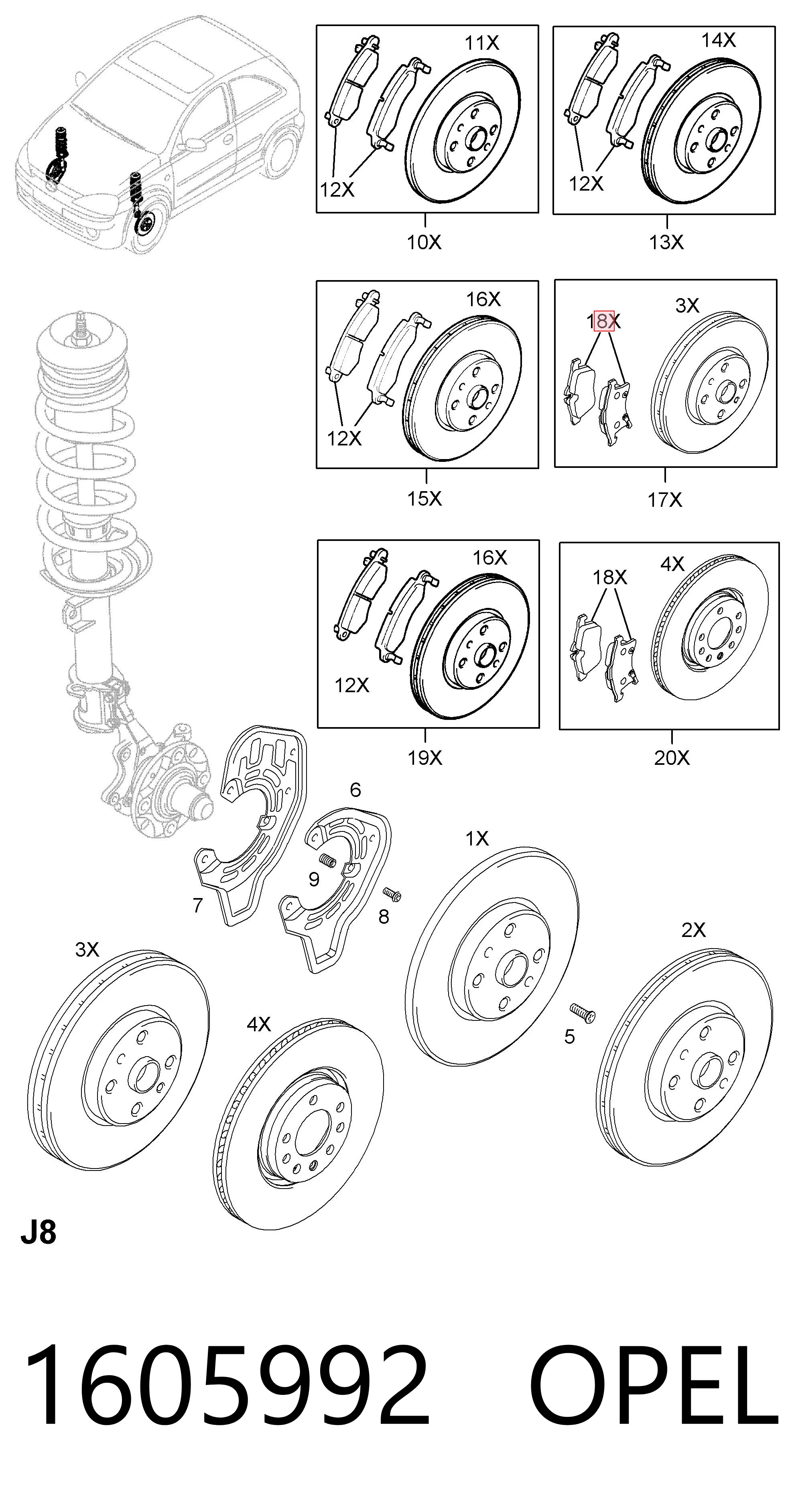 1605992 Opel