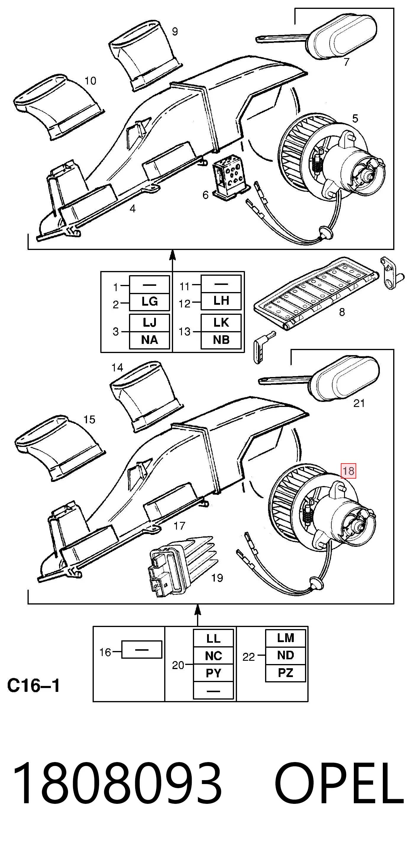 Motor de ventilador de forno (de aquecedor de salão) Polcar 5527NU1 preço, a partir de 104,62 USD