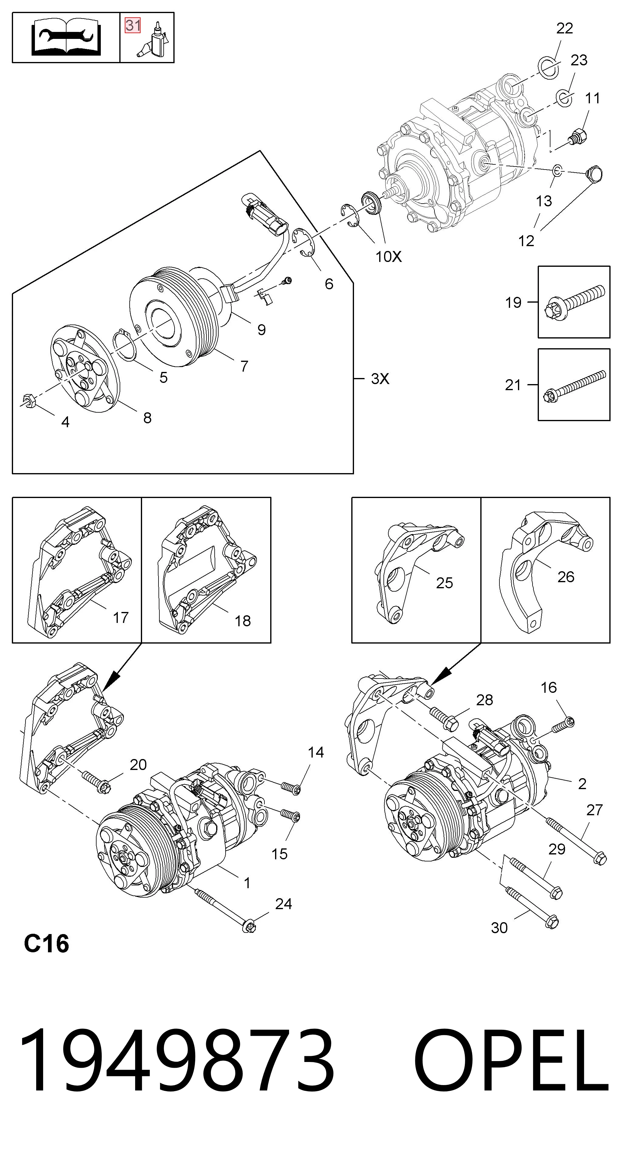 Óleo do compressor de aparelho de ar condicionado Peugeot/Citroen 90509933 preço, a partir de 16,28 USD