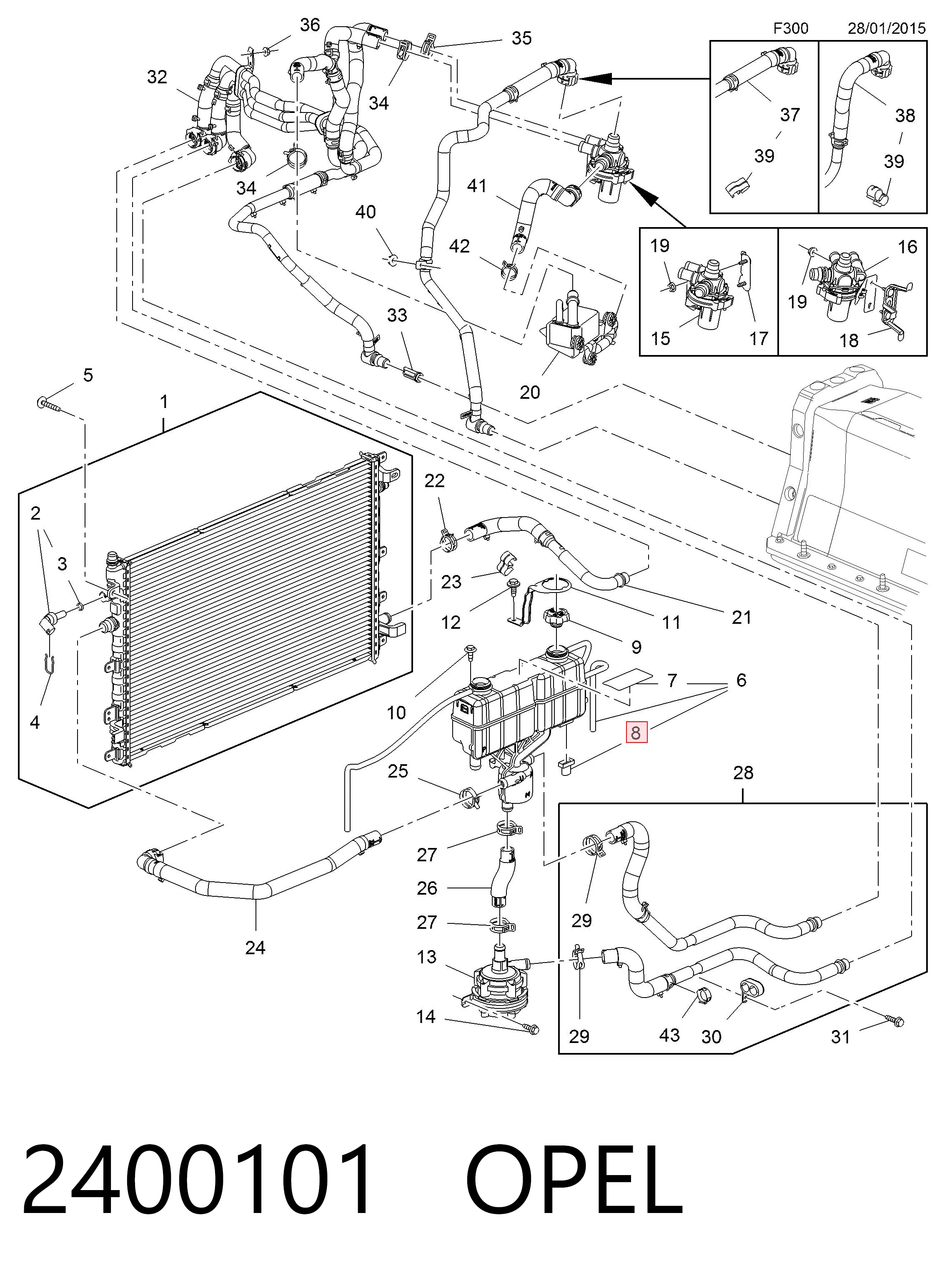 Sensor do nível do fluido de esfriamento no tanque Peugeot/Citroen 22922224 preço, a partir de 36,58 USD