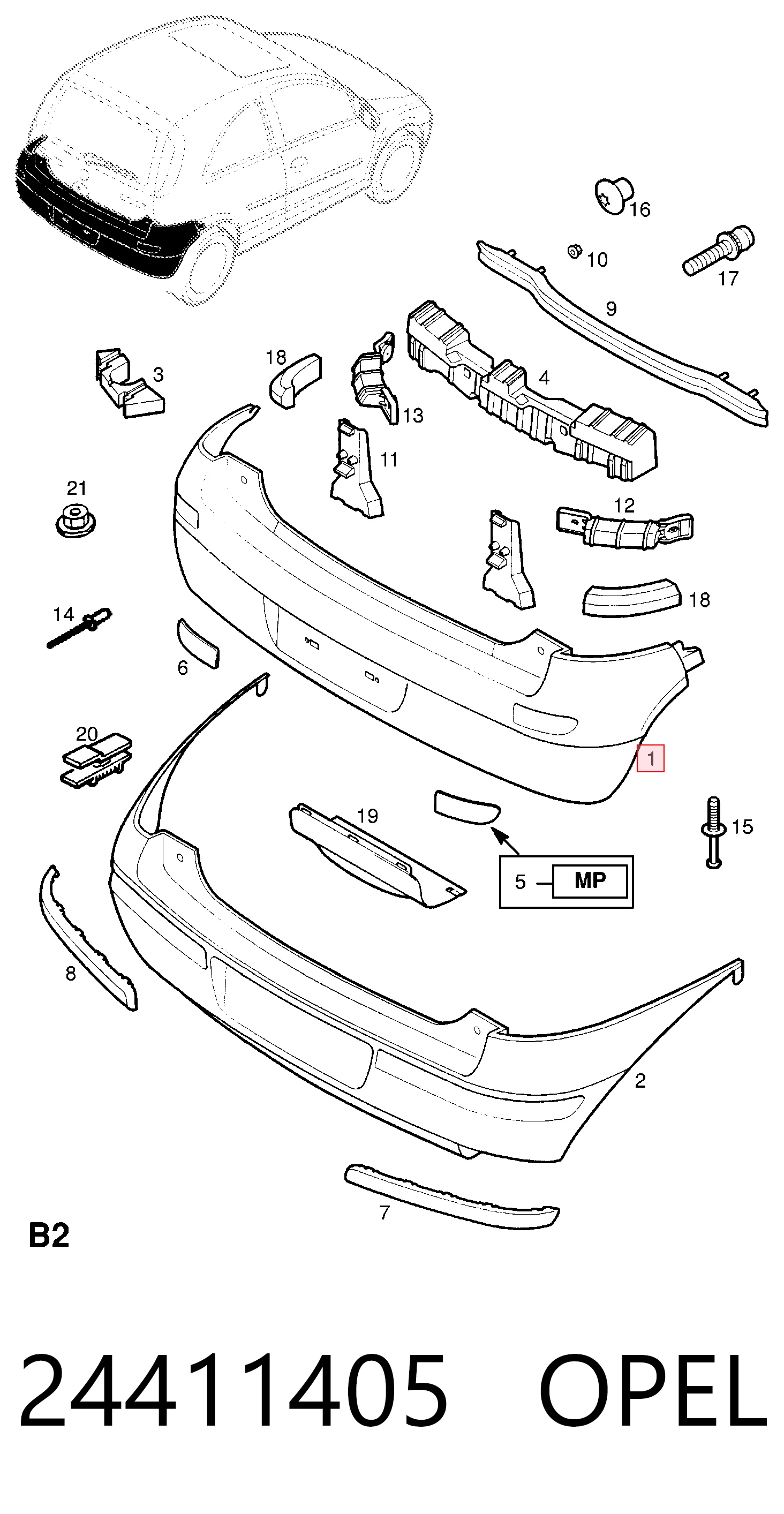 24411405 Opel
