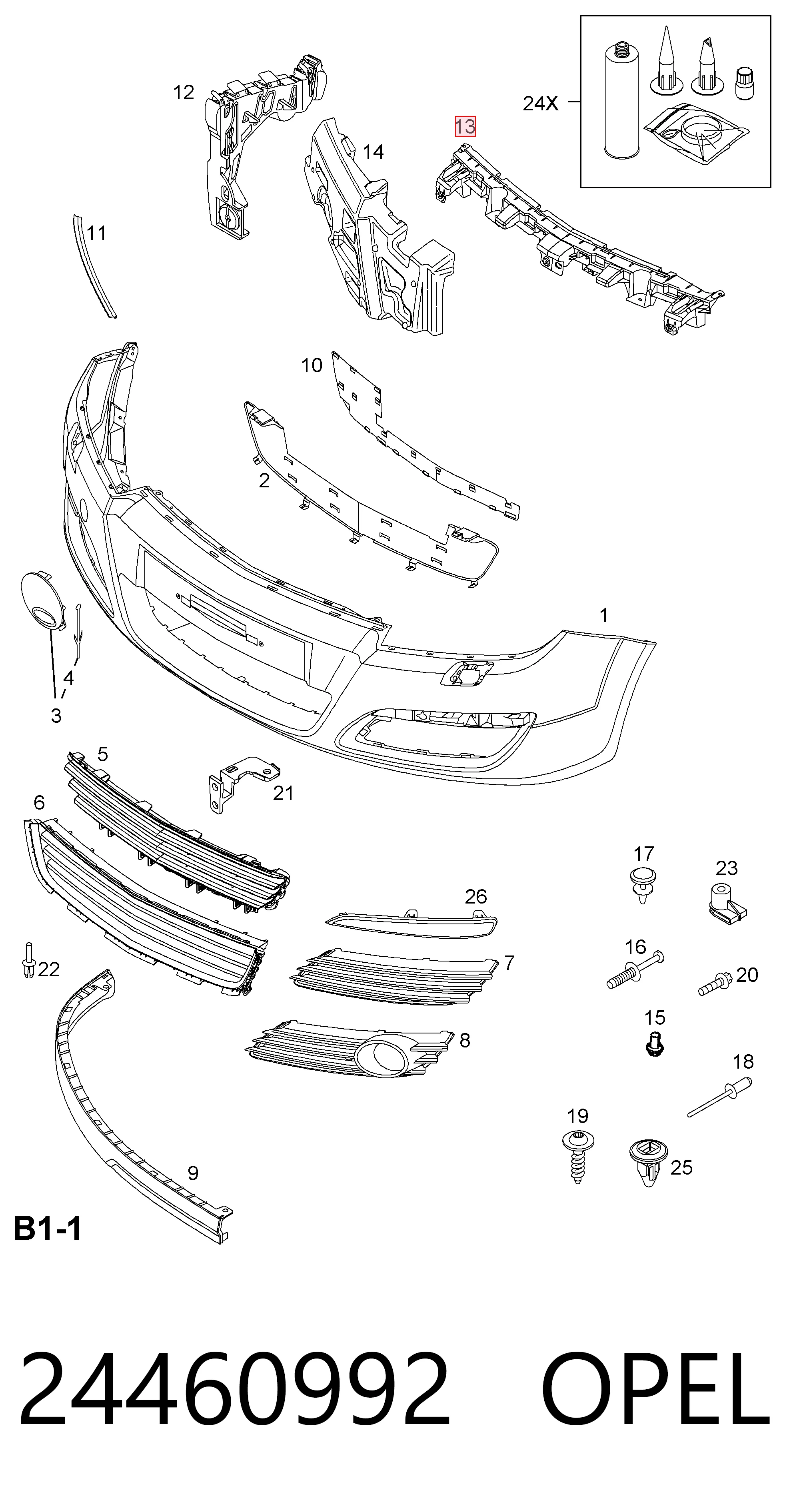 24460992 Opel