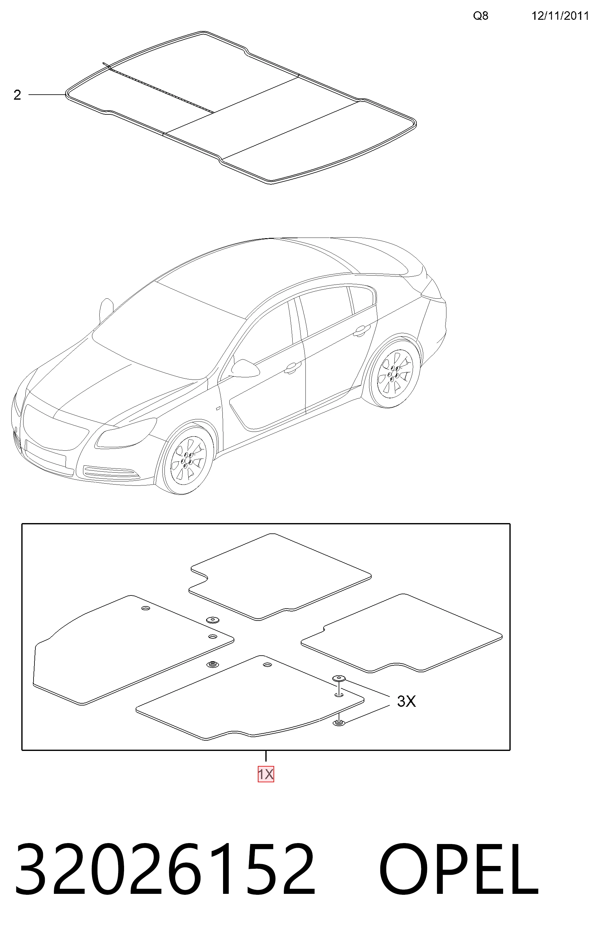 32026152 Opel
