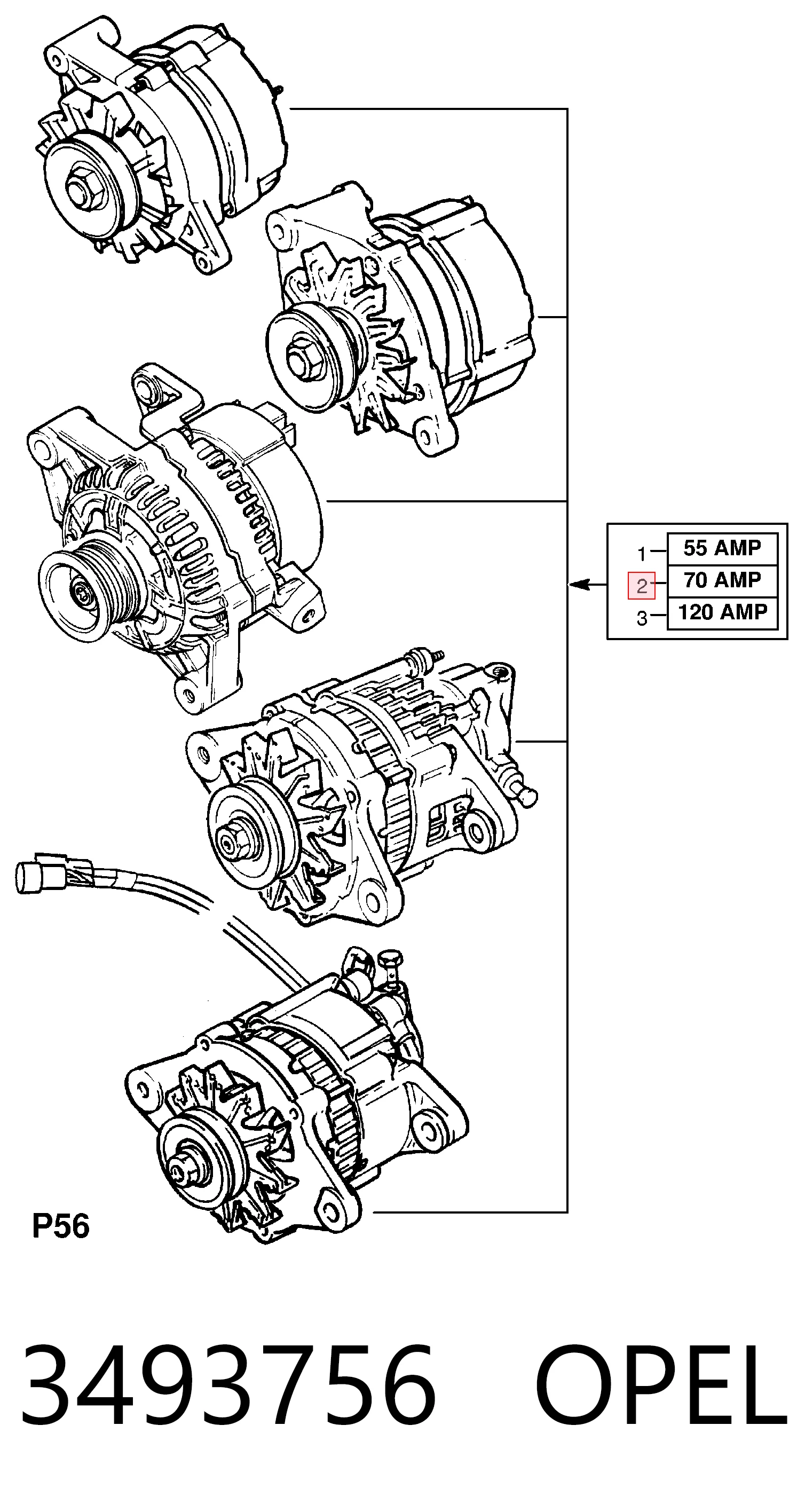 Gerador Ford 1204344 preço, a partir de 47,17 USD