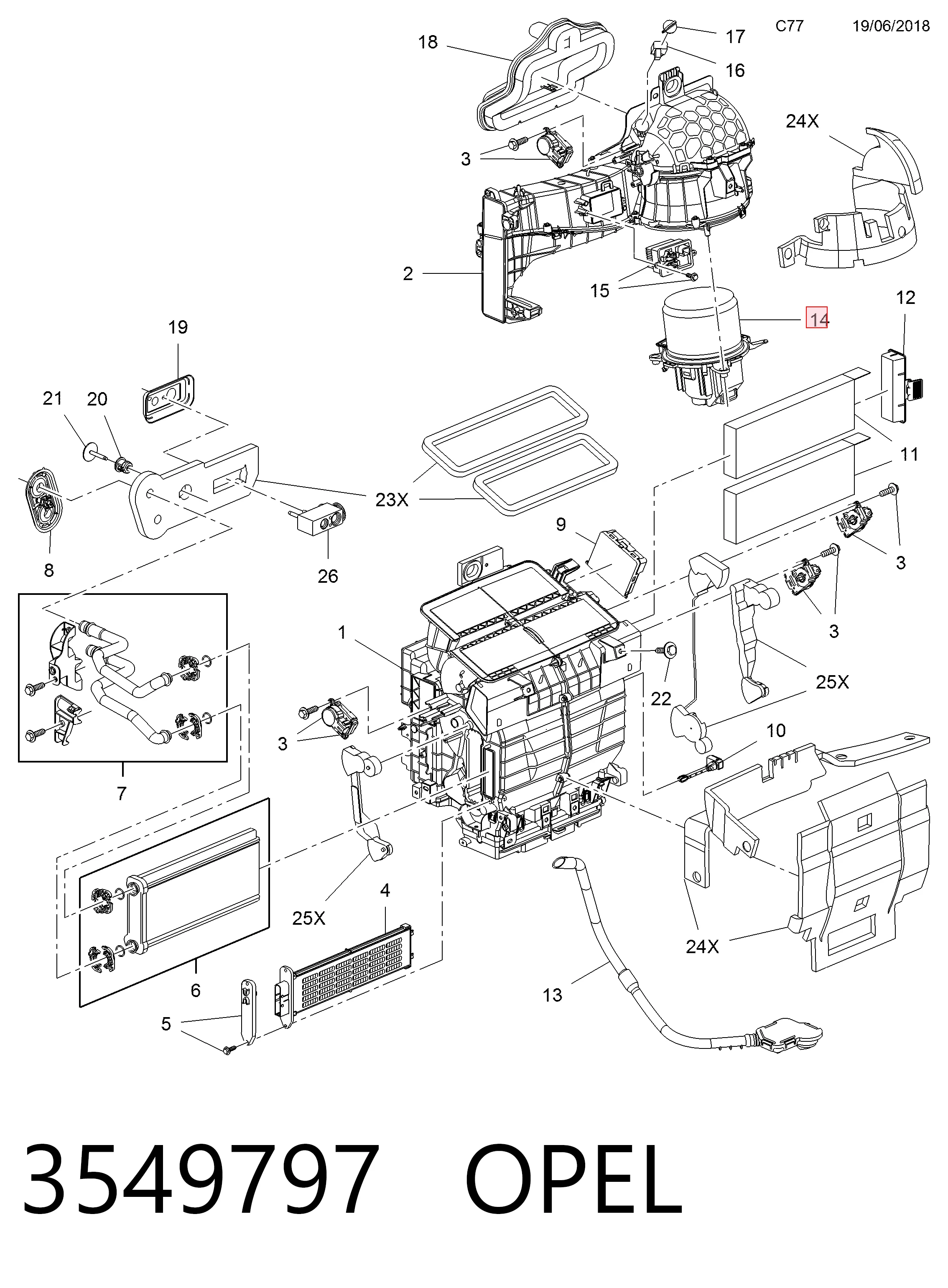 Compre 9849717380 Peugeot/Citroen Motor de ventilador de forno (de aquecedor de salão)