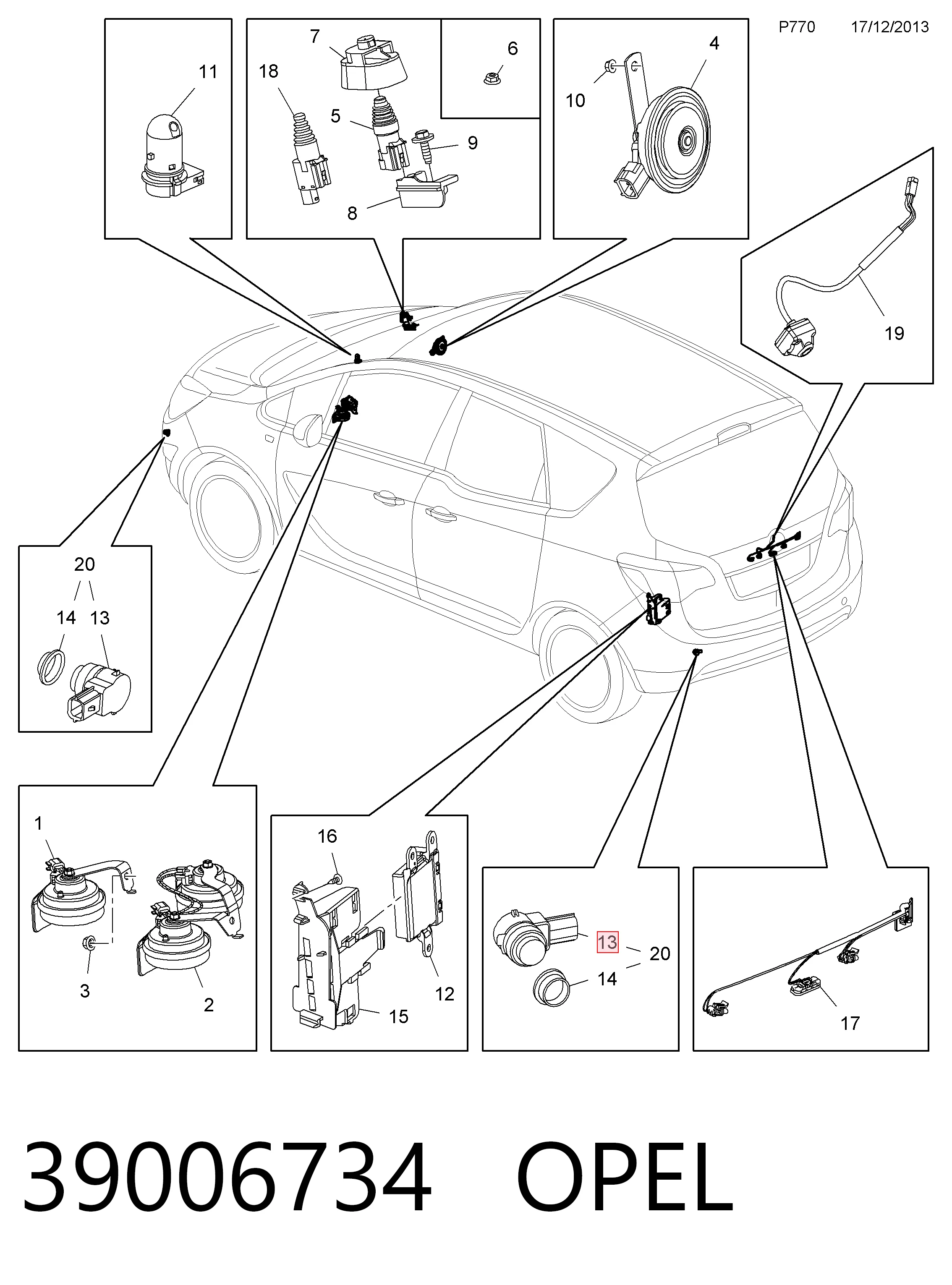 39006734 Opel