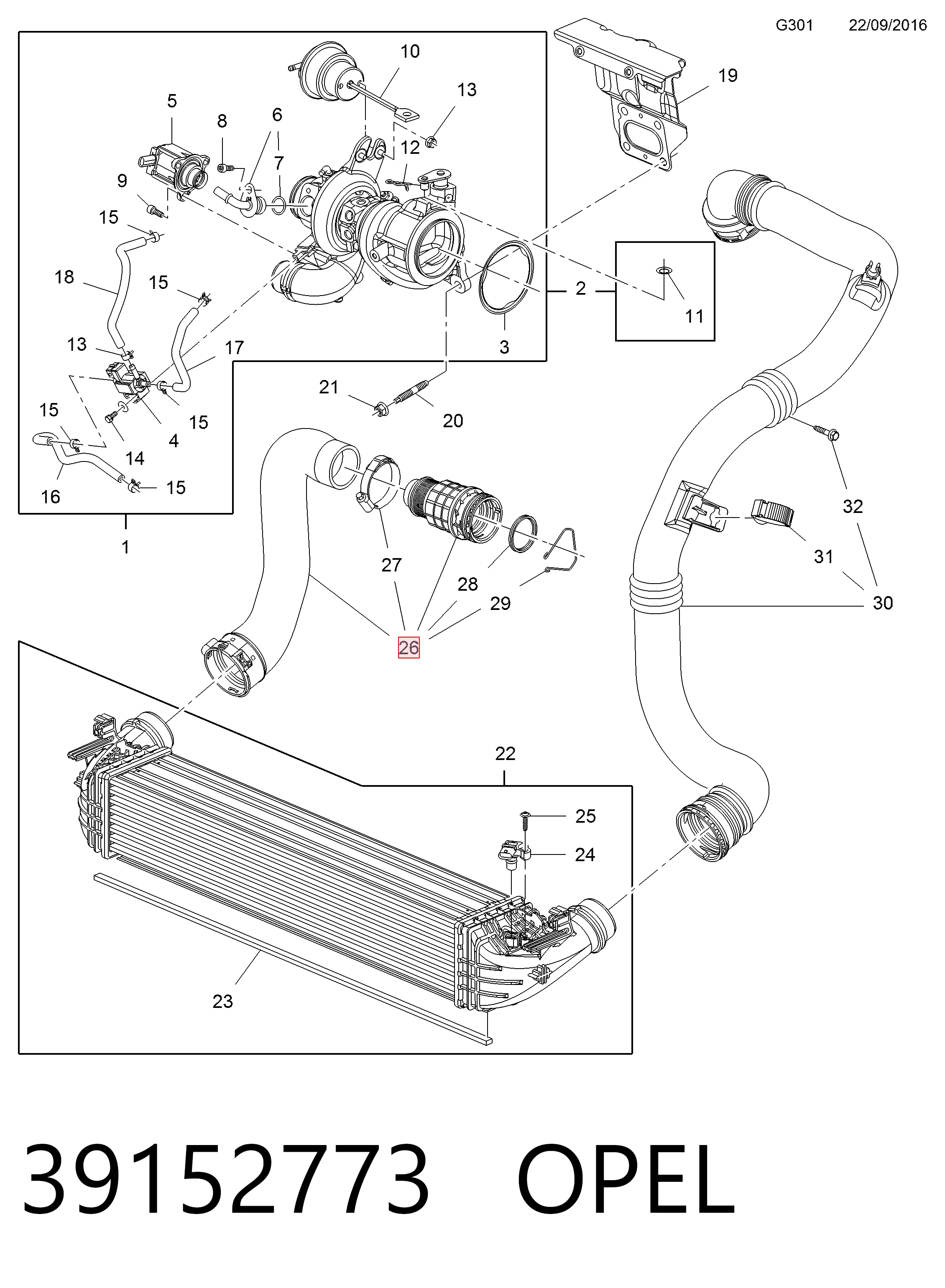 Mangueira (cano derivado) de intercooler Peugeot/Citroen 39152773 preço, a partir de 80,02 USD