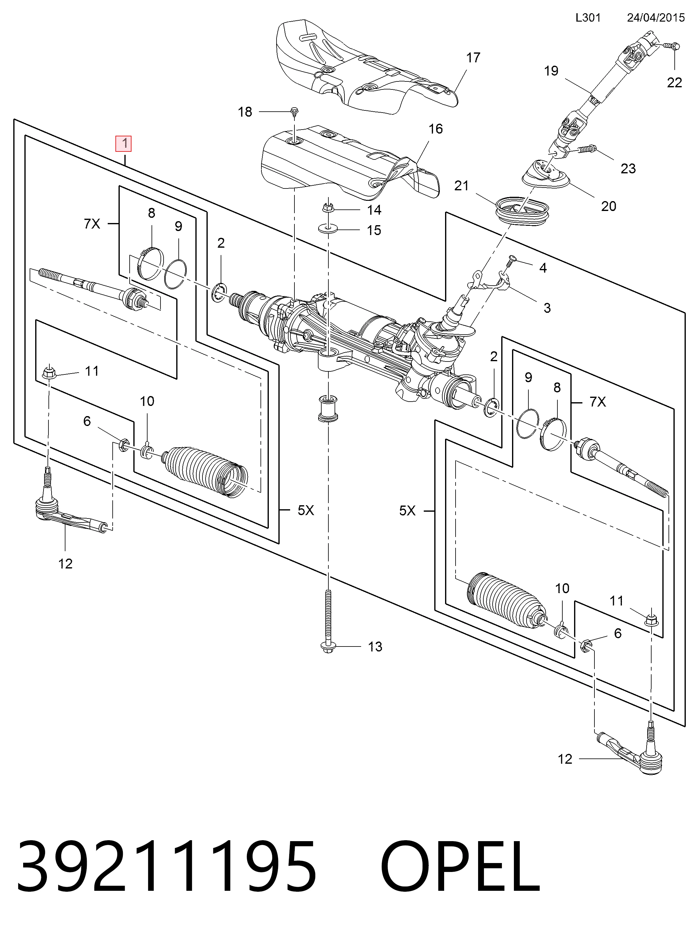 Cremalheira da direção Peugeot/Citroen 39211195 preço, a partir de 291,14 USD