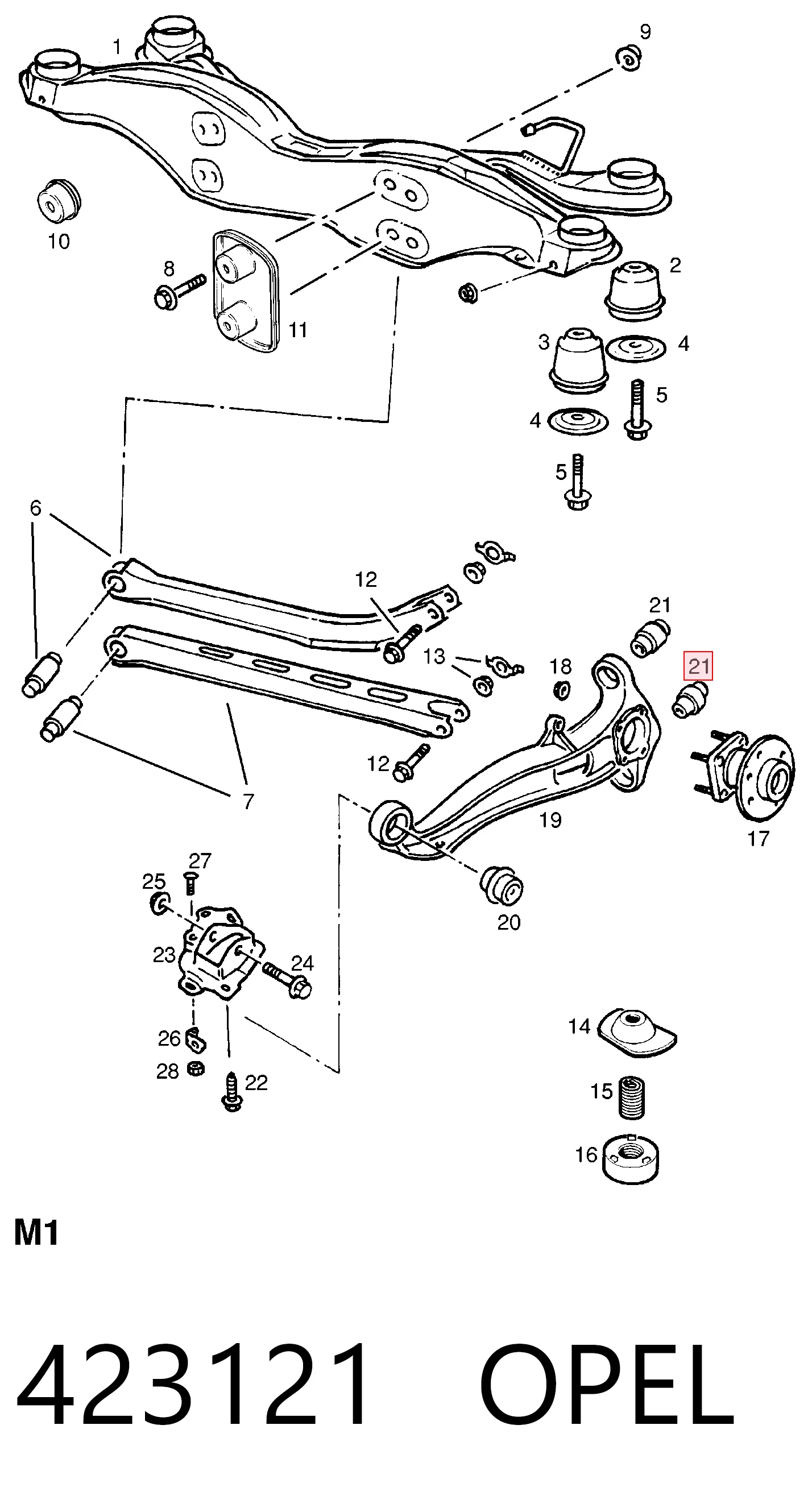 423121 Opel