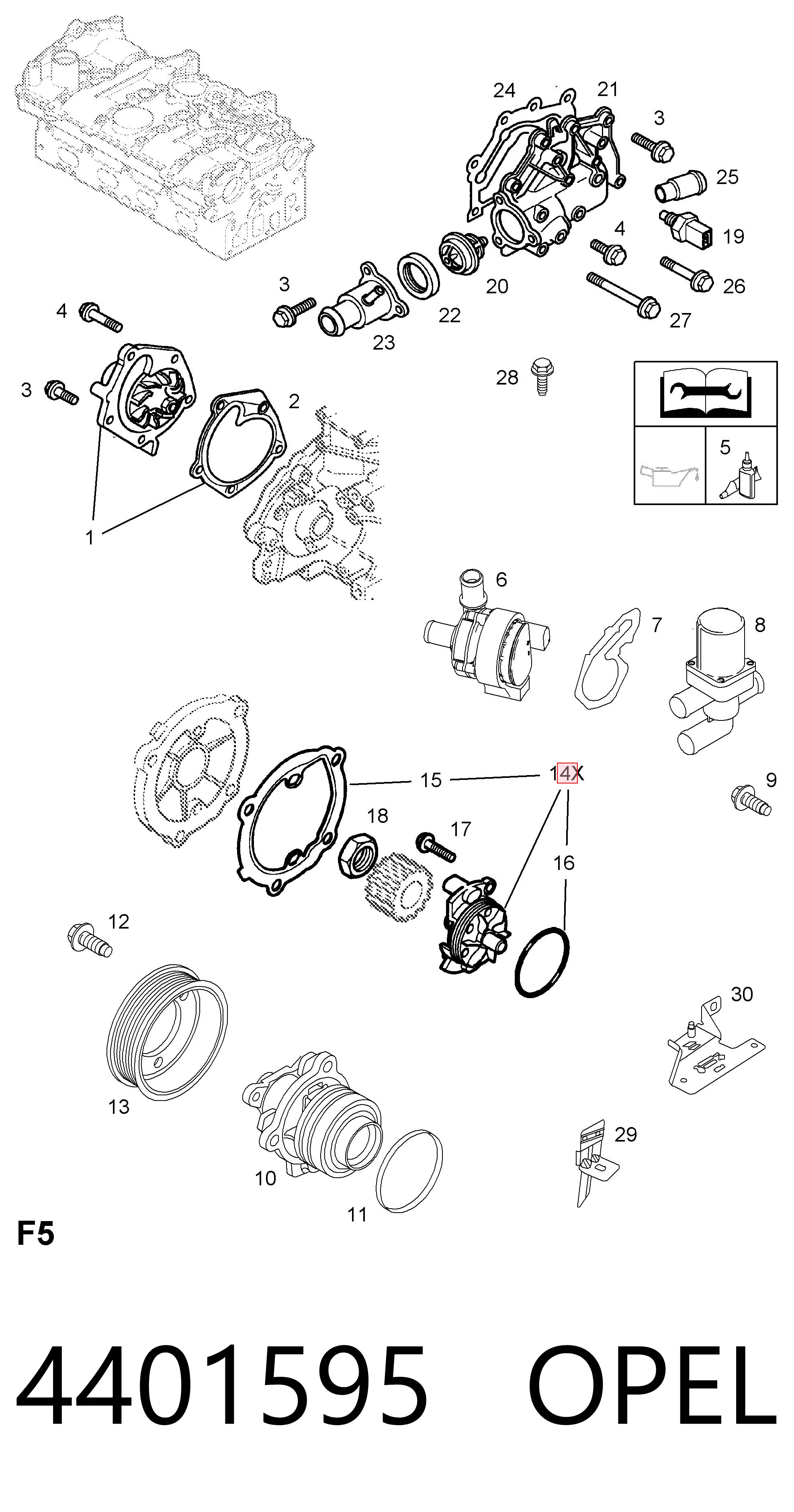 4401595 Opel