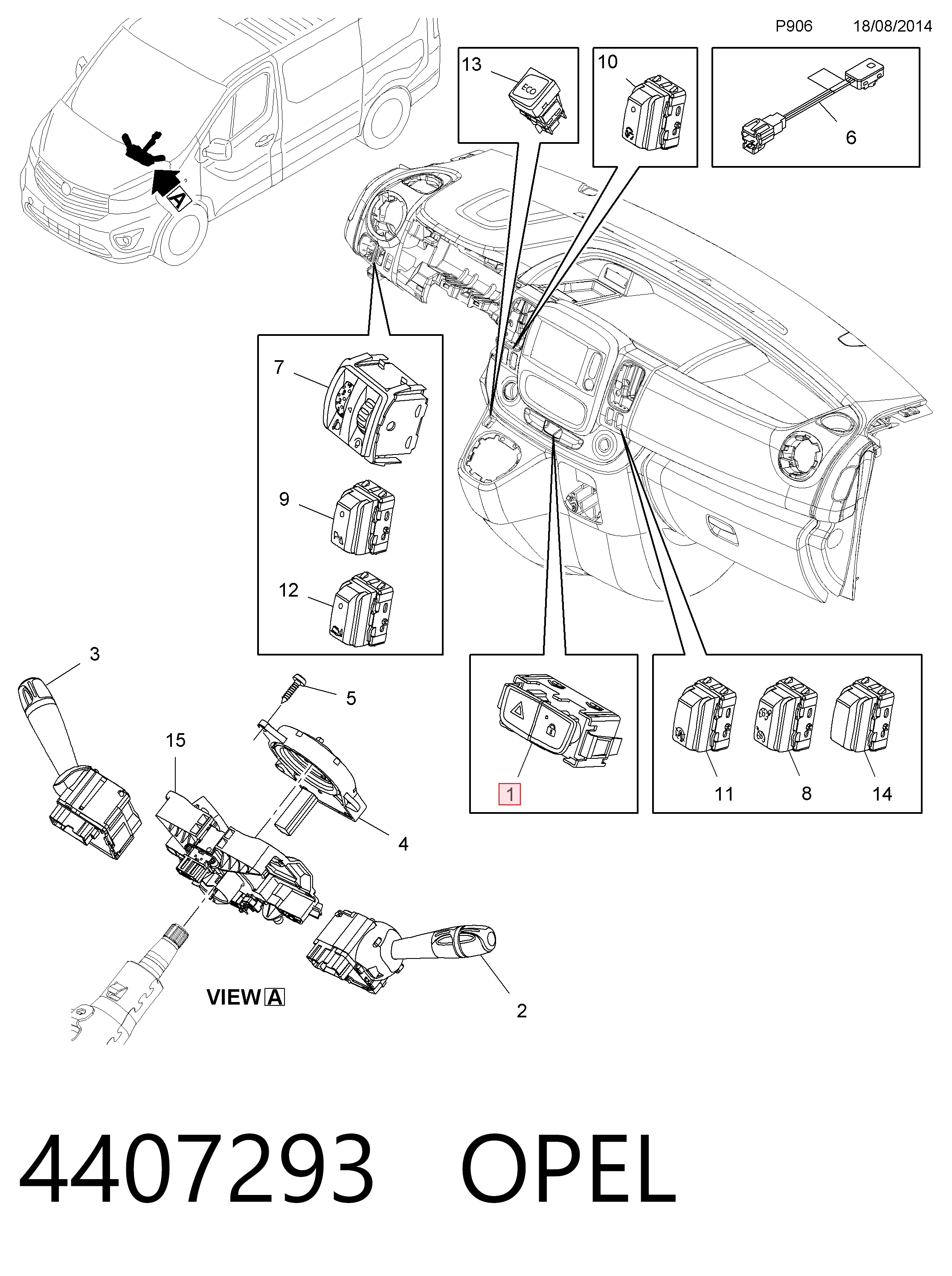 4407293 Opel