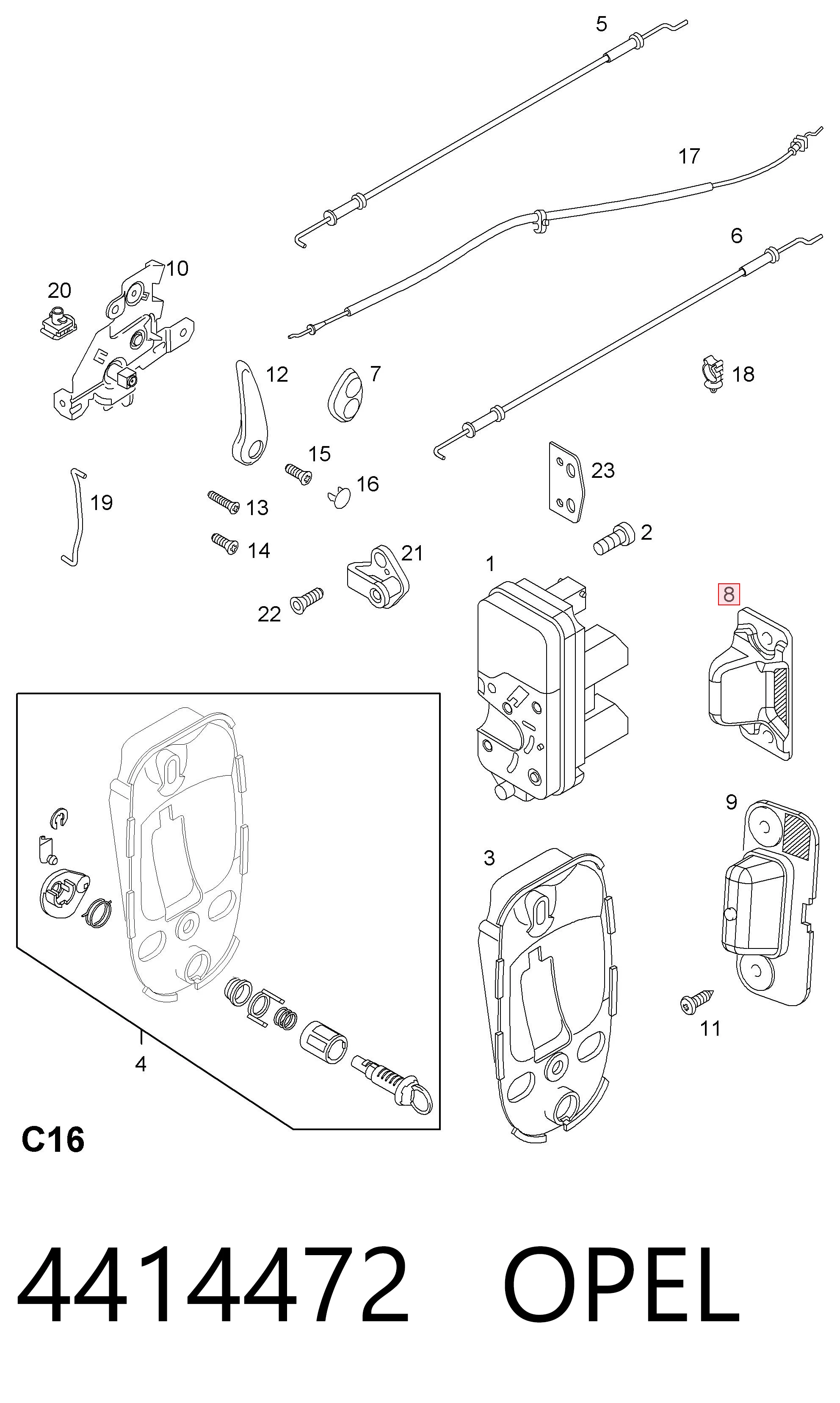 4414472 Opel