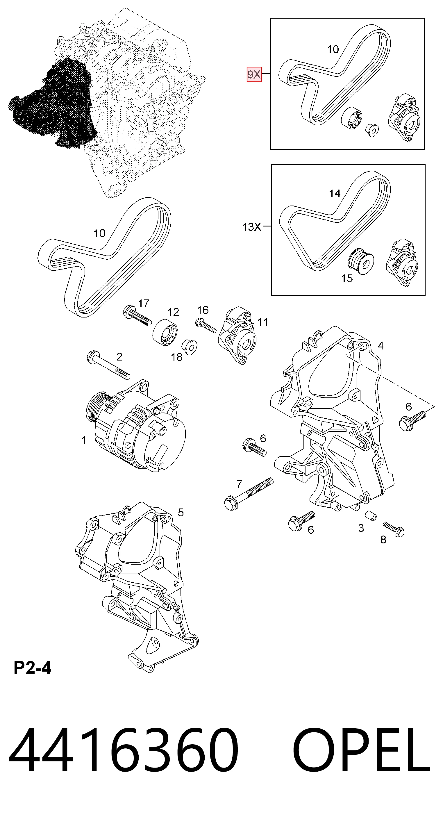 4416360 Opel