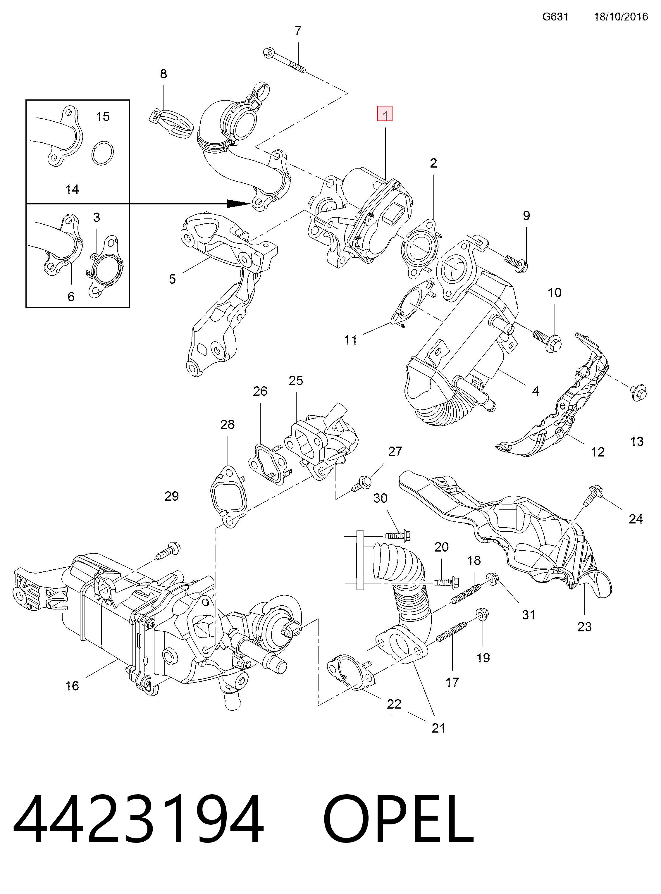 4423194 Opel
