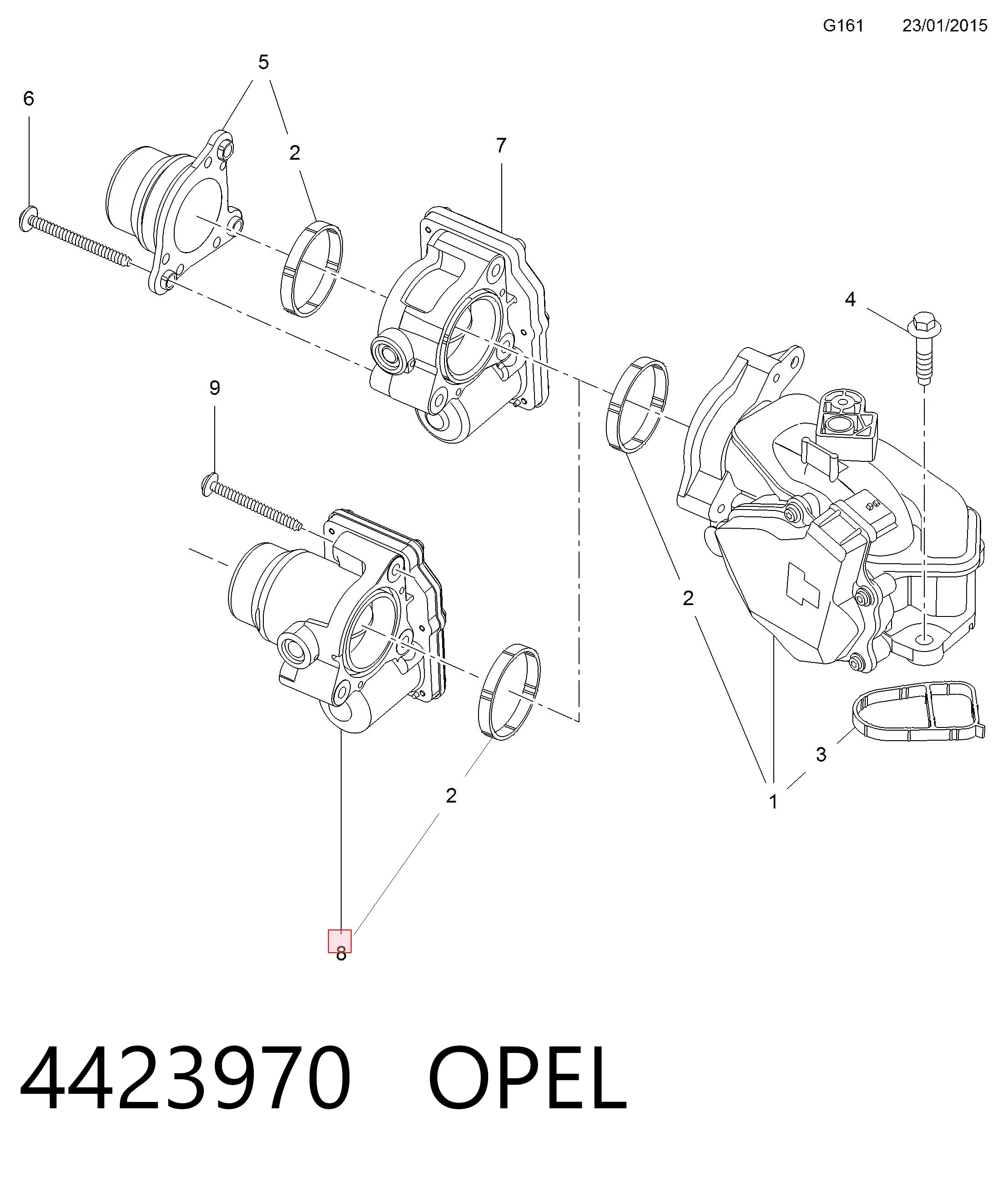 Válvula de borboleta montada Renault Trafic preço, a partir de 206,01 USD