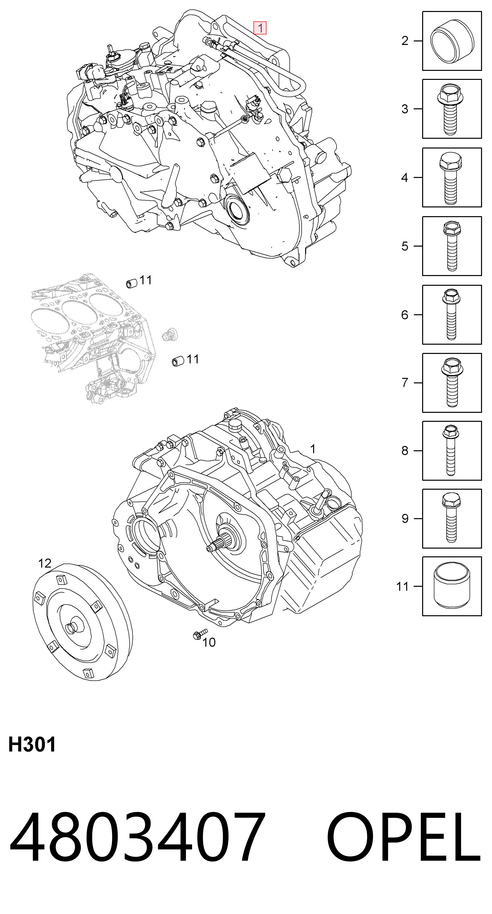 Caixa Automática de Mudança montada Chevrolet Captiva I C100