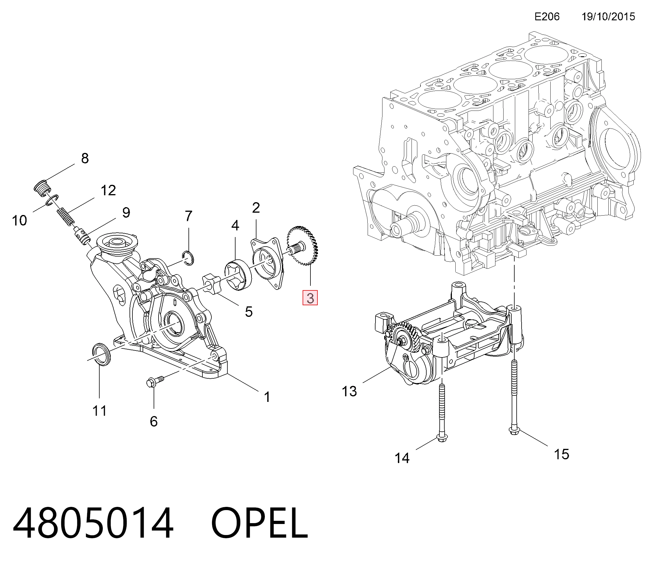 4805014 Opel
