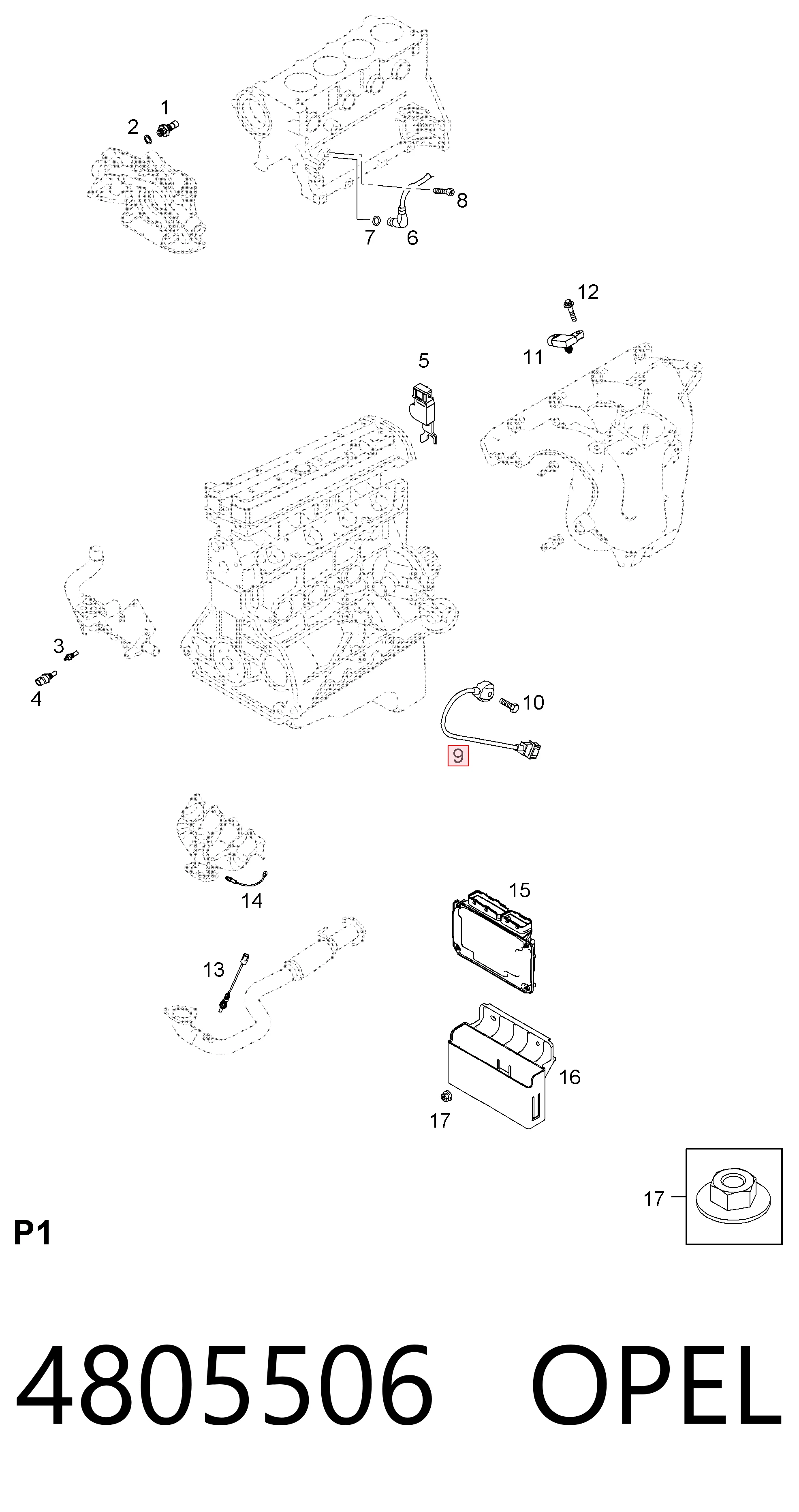  Lanos  sedan (1997-2008) original desde 20,62 €