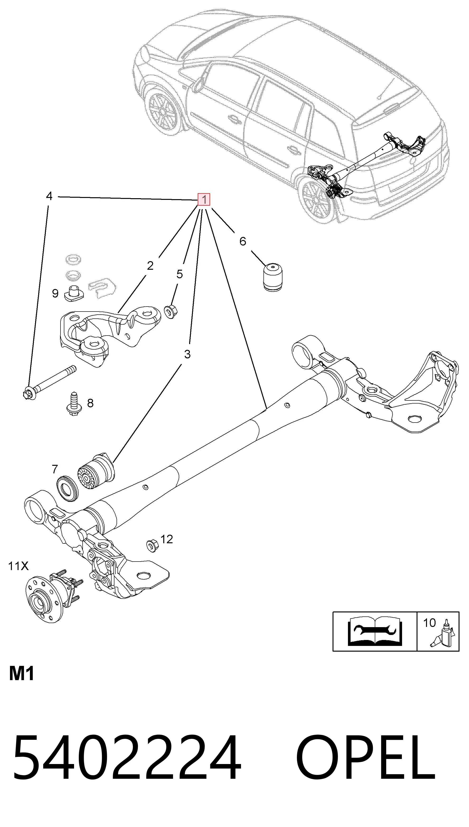 Viga de suspensão traseira (plataforma veicular) Peugeot/Citroen 93184248 preço, a partir de 364,35 USD