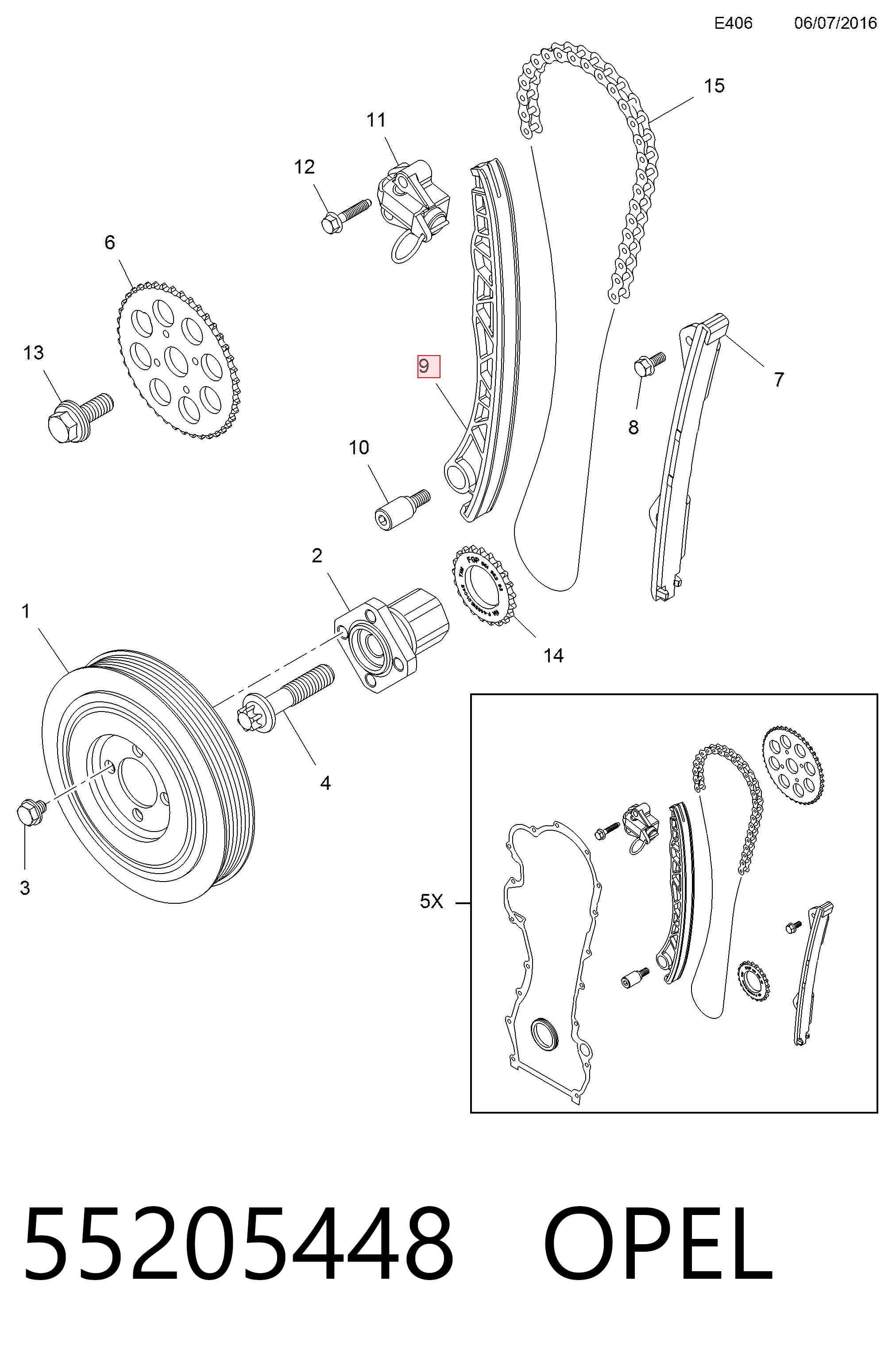 55205448 Opel