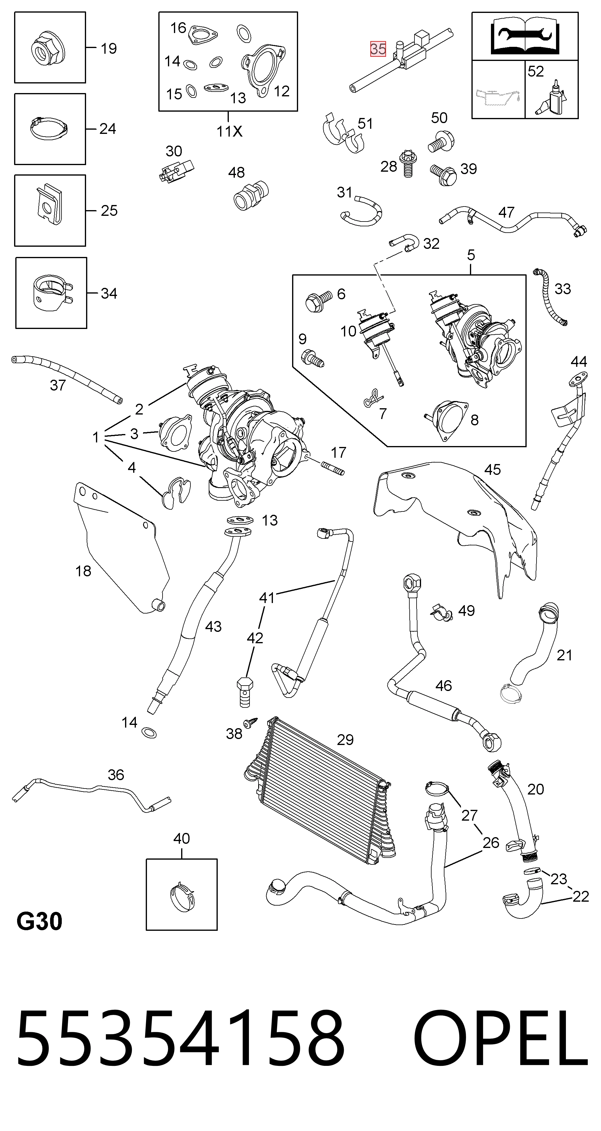 55354158 Peugeot/Citroen Válvula de comutação do sistema de fornecimento de ar