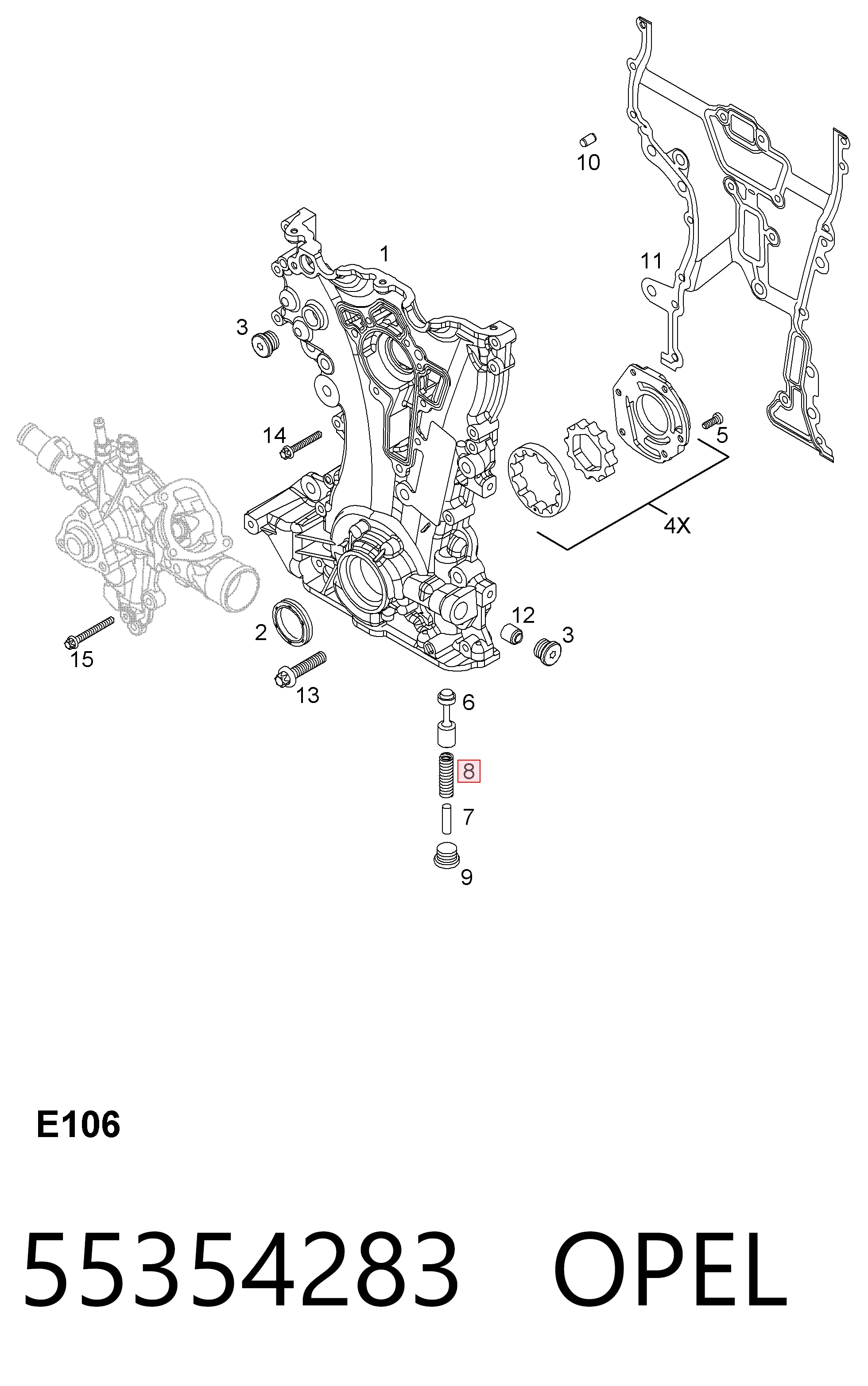 55354283 Opel