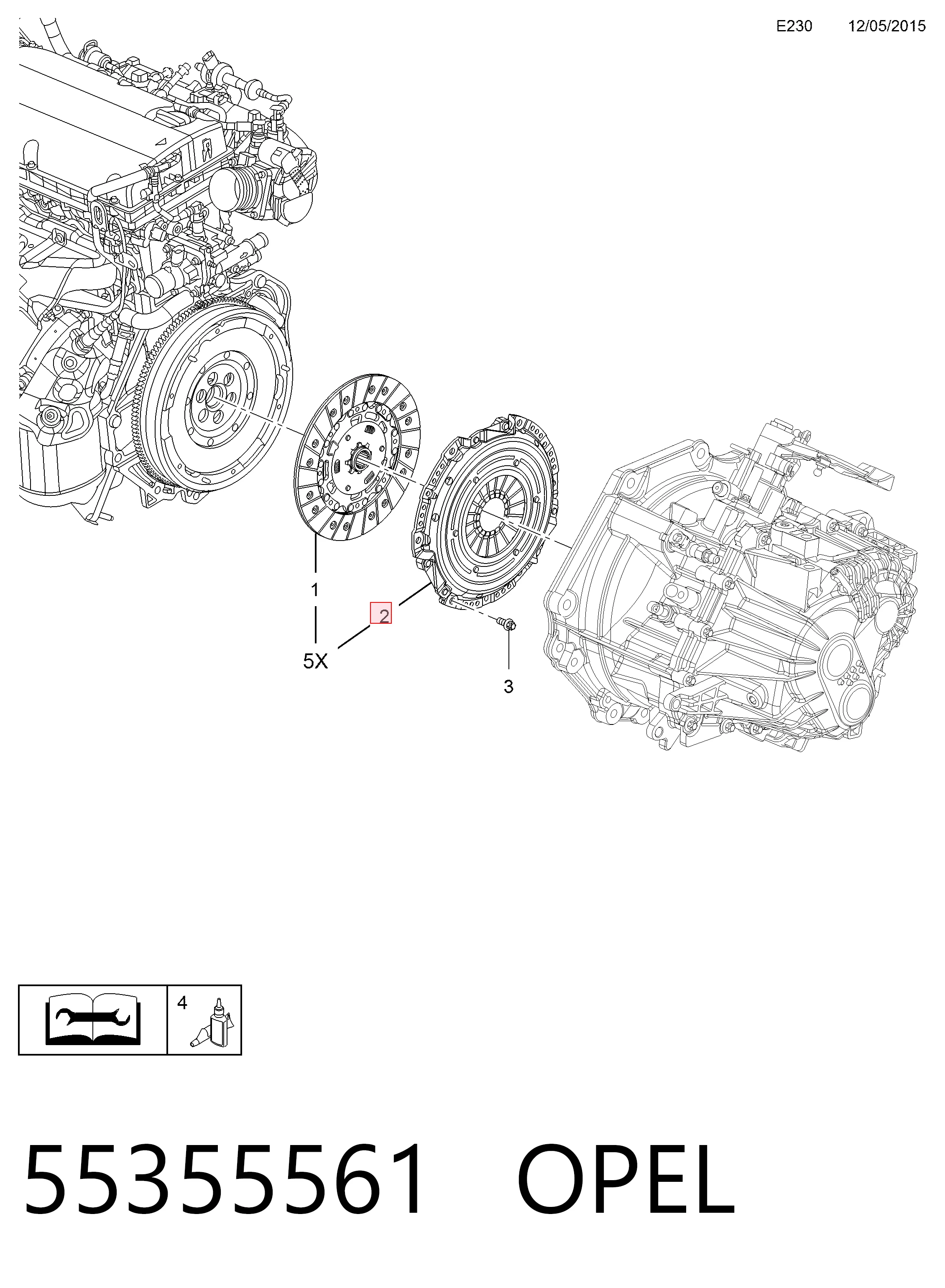 Compre 93186231 General Motors Disco de embraiagem