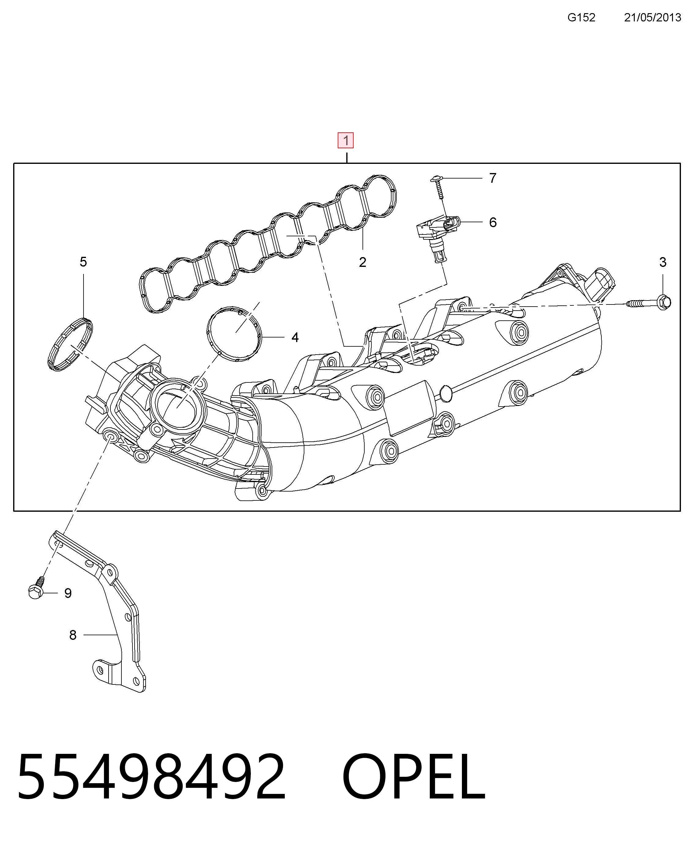 55498492 Opel