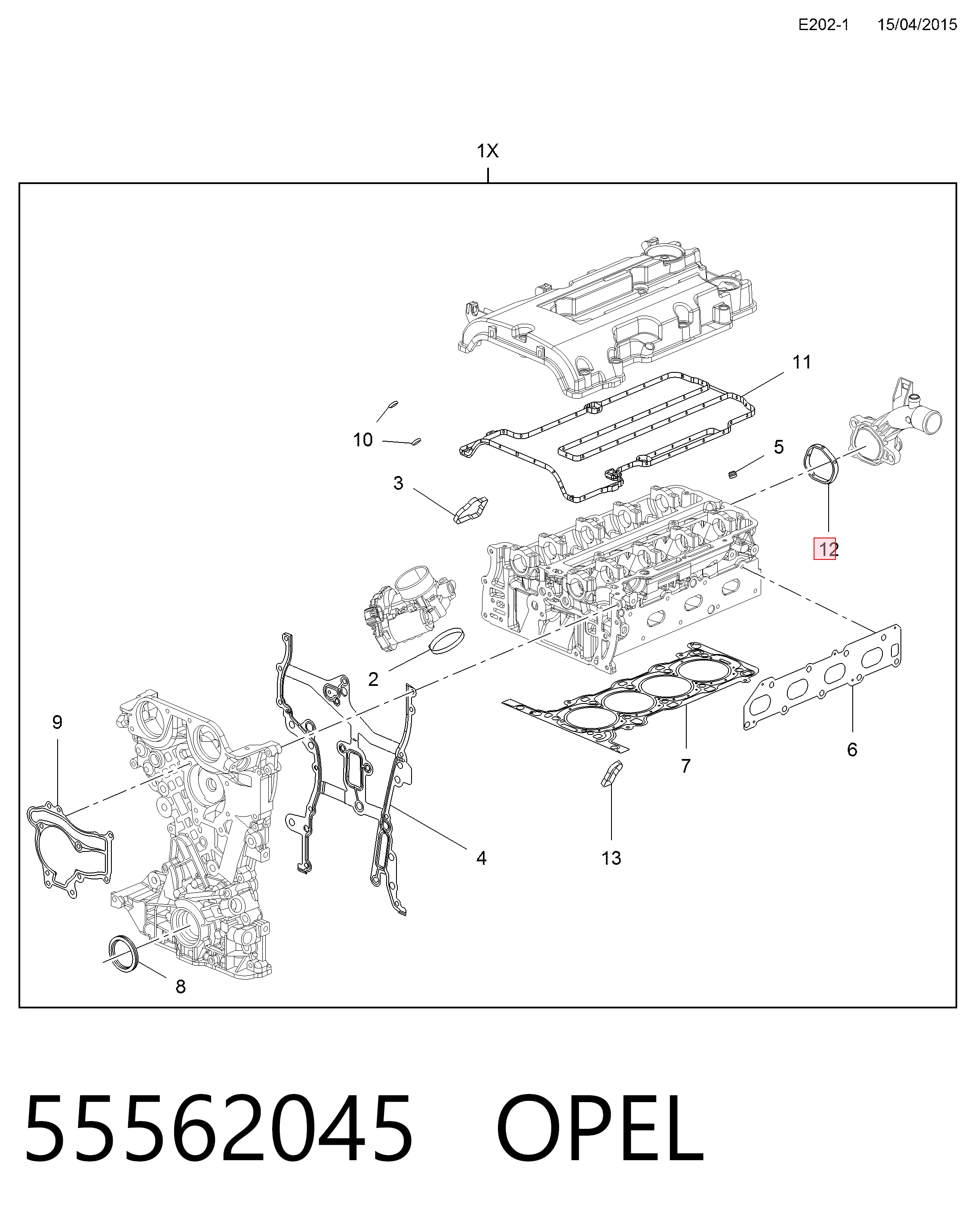 55562045 Opel