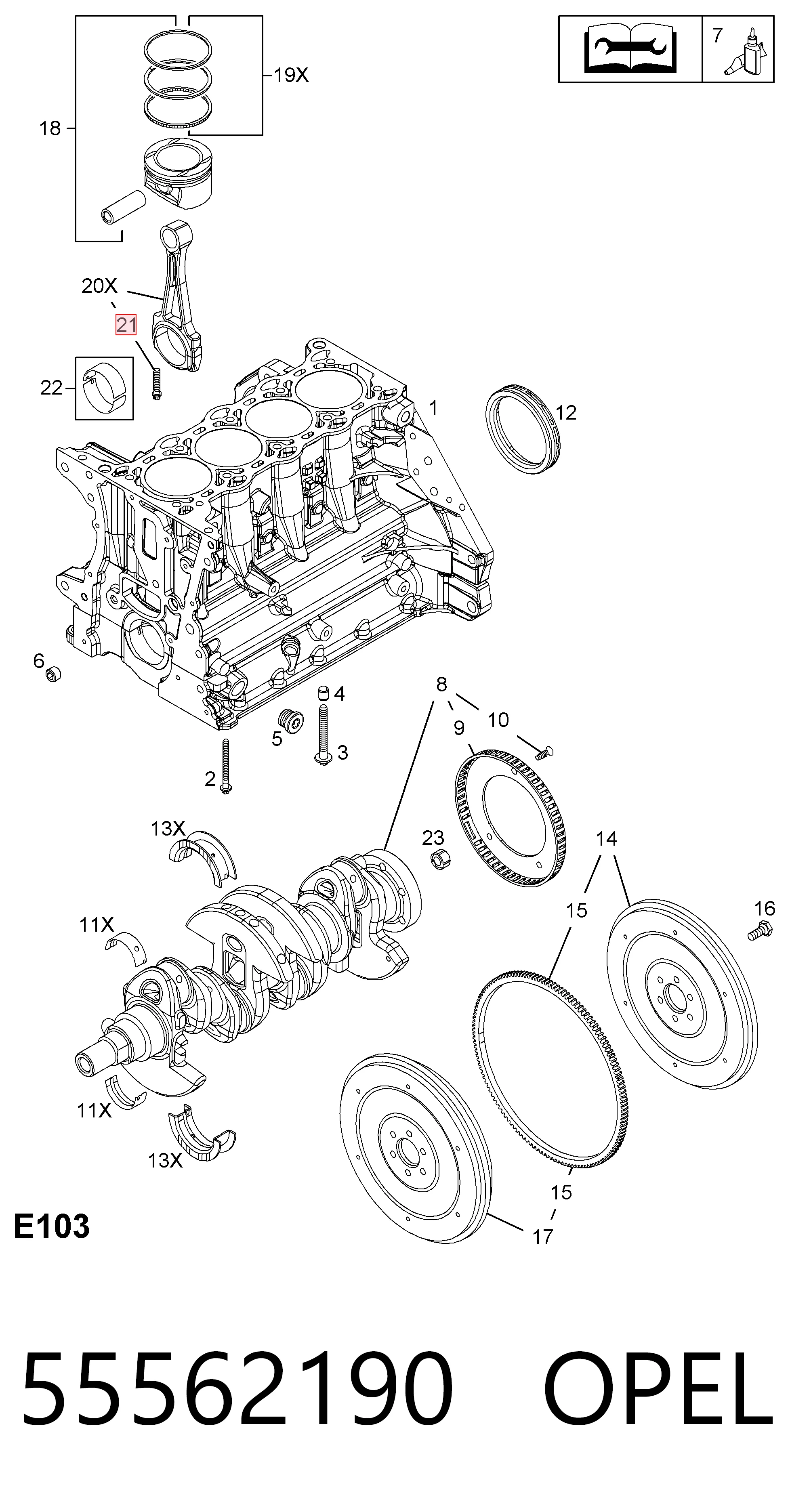 55562190 Opel