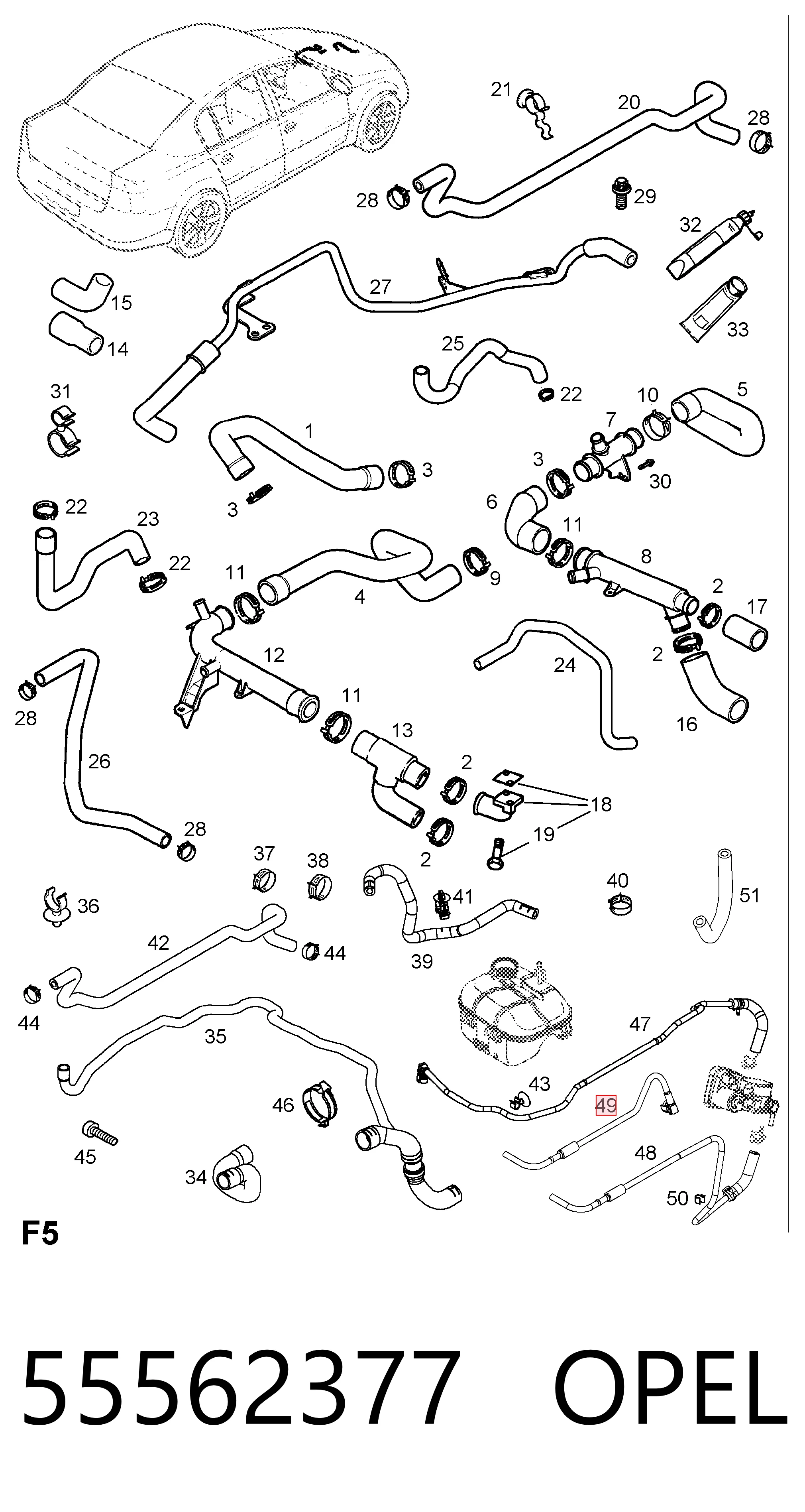 55562377 Opel