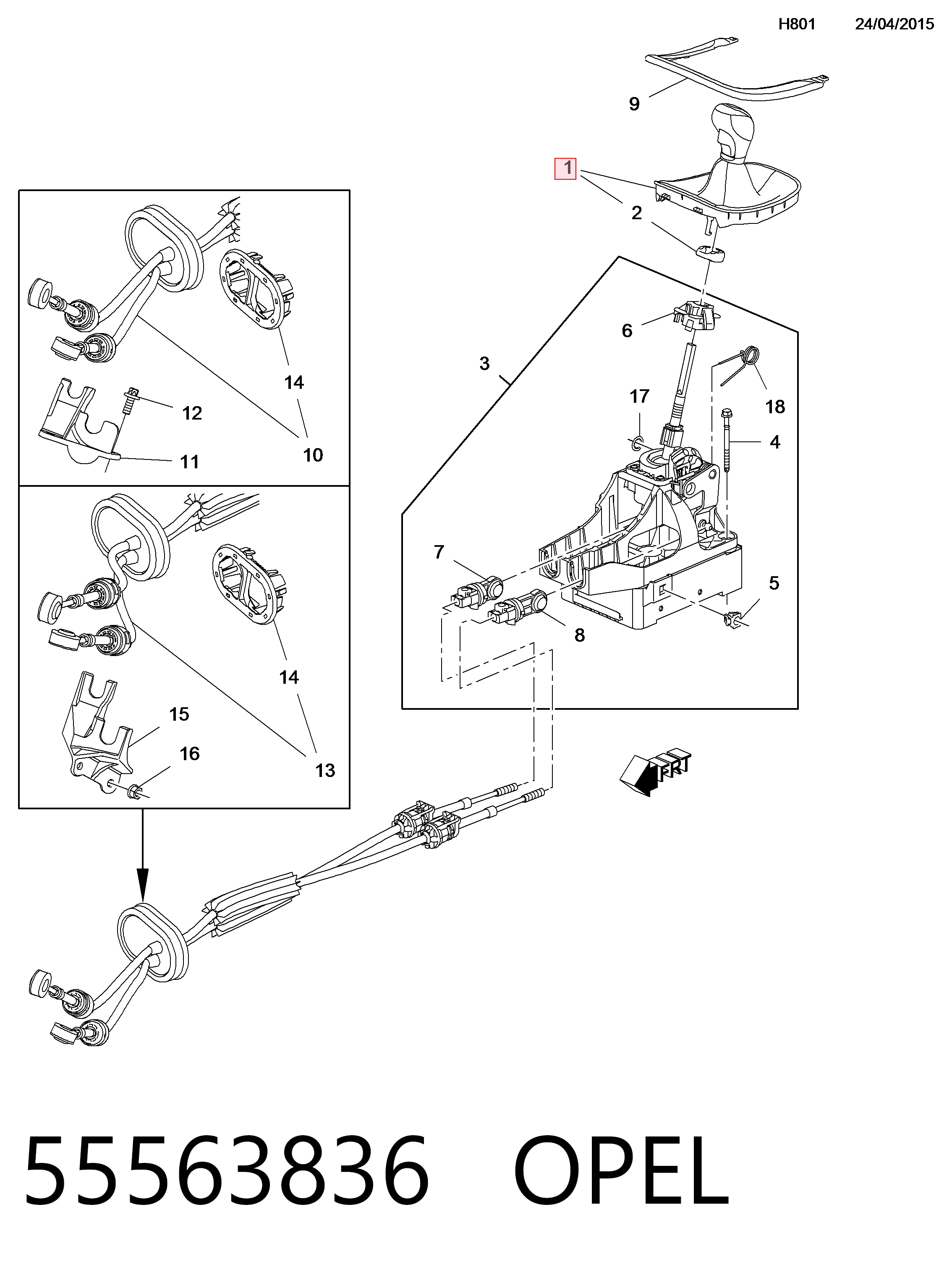 Avalanca de mudança para Opel Insignia A G09