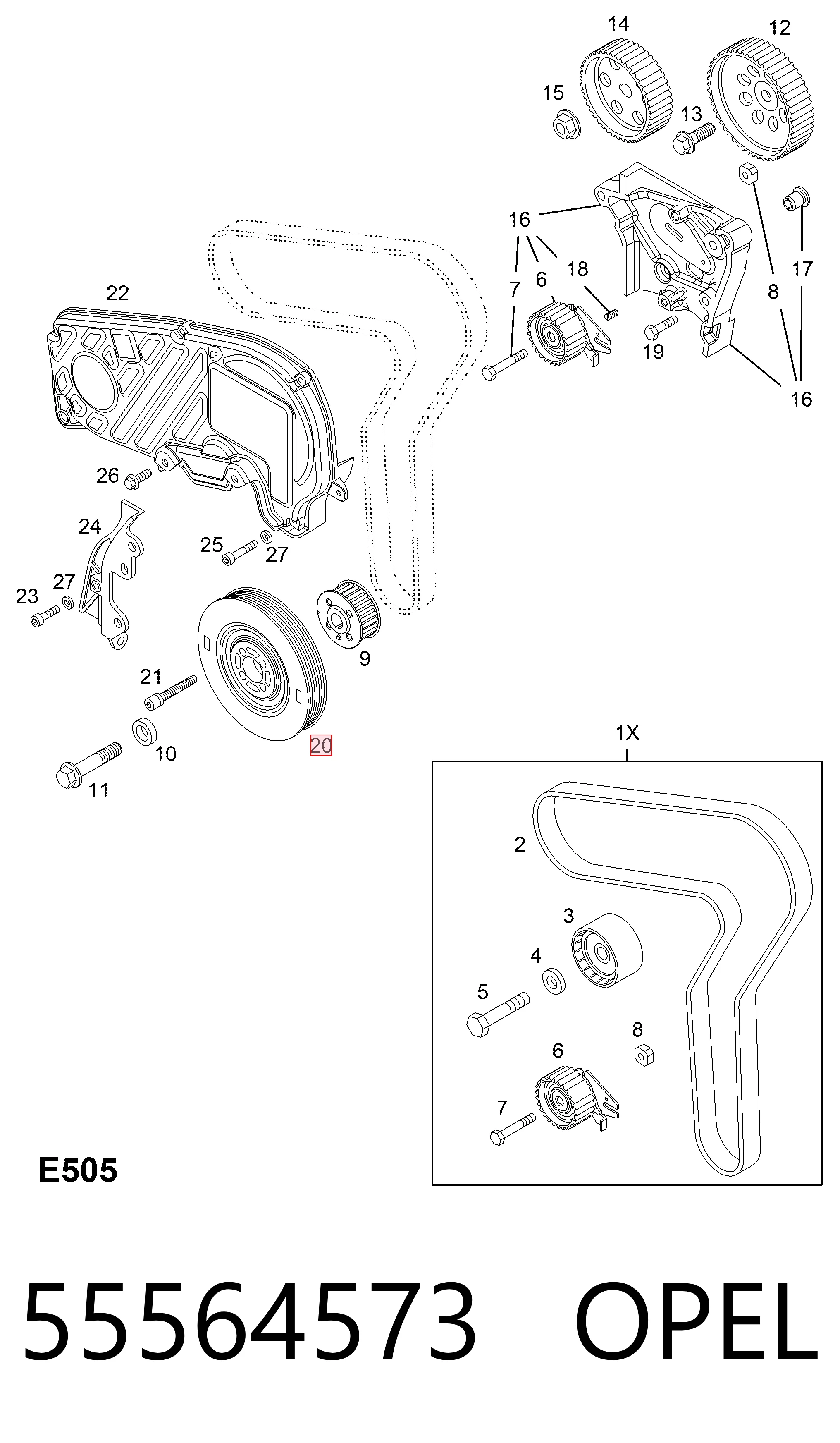 55564573 Opel