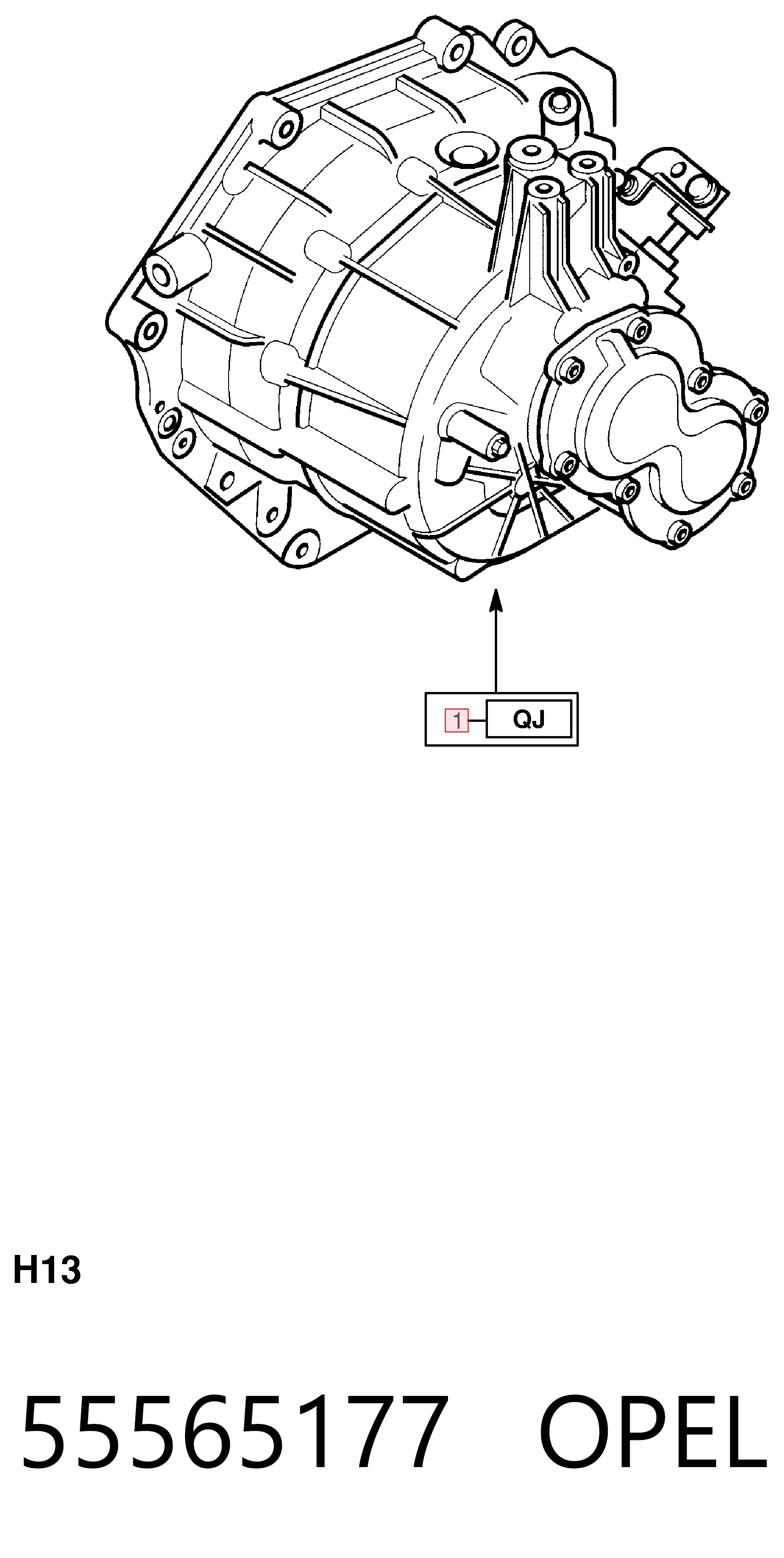 Caixa de Mudança montada (caixa mecânica de velocidades) Opel Corsa D S07
