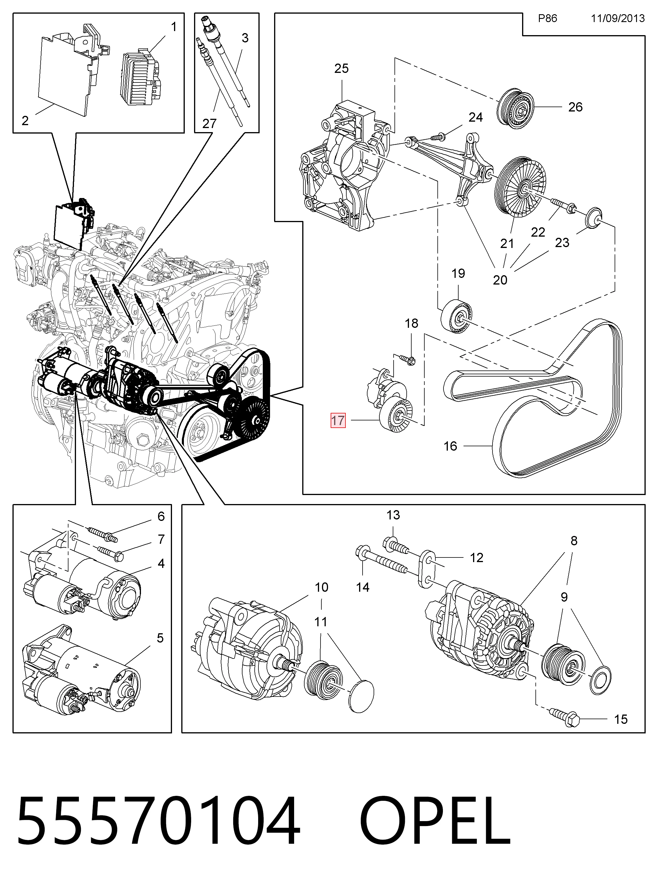 55570104 Opel