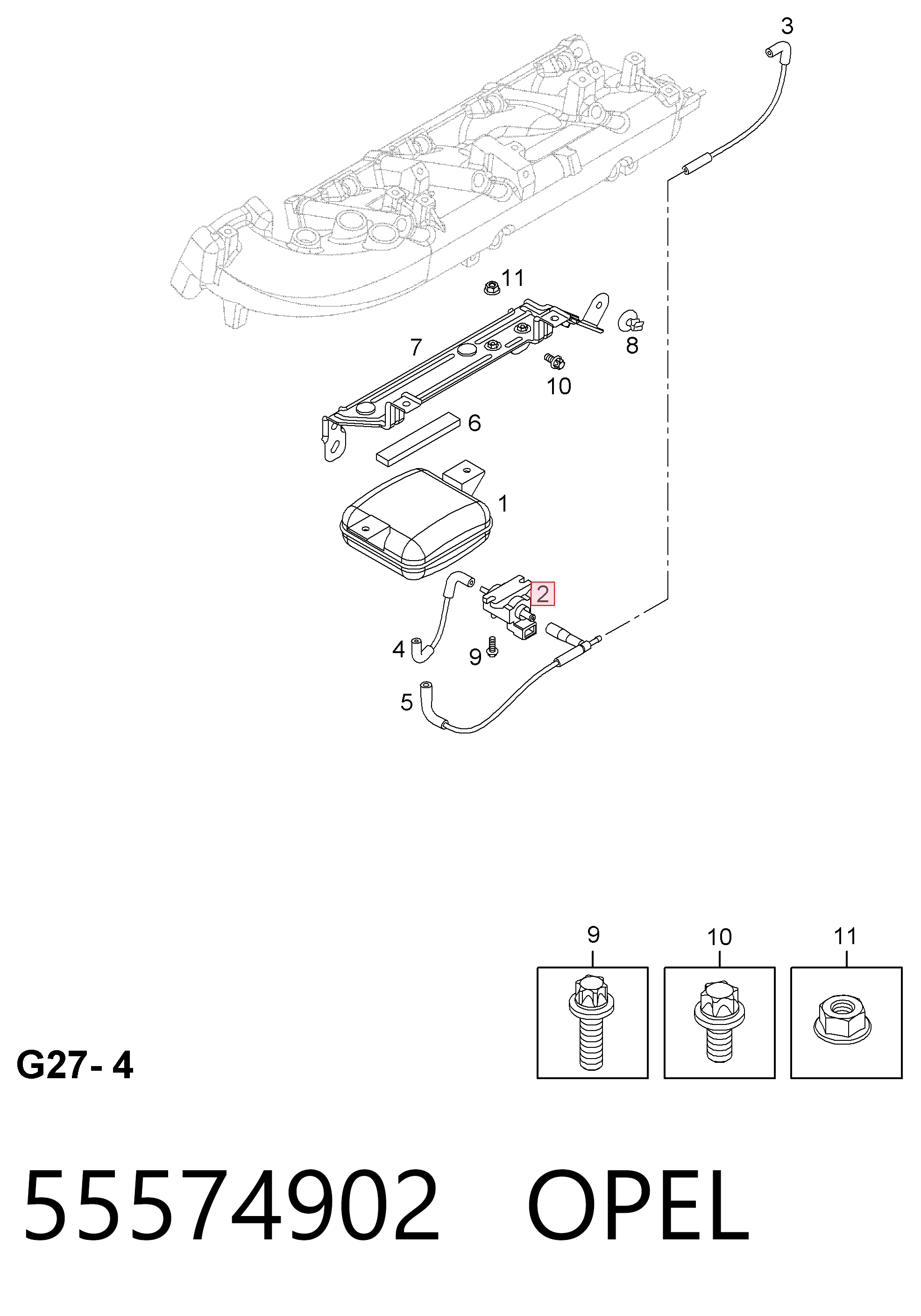 55574902 Opel