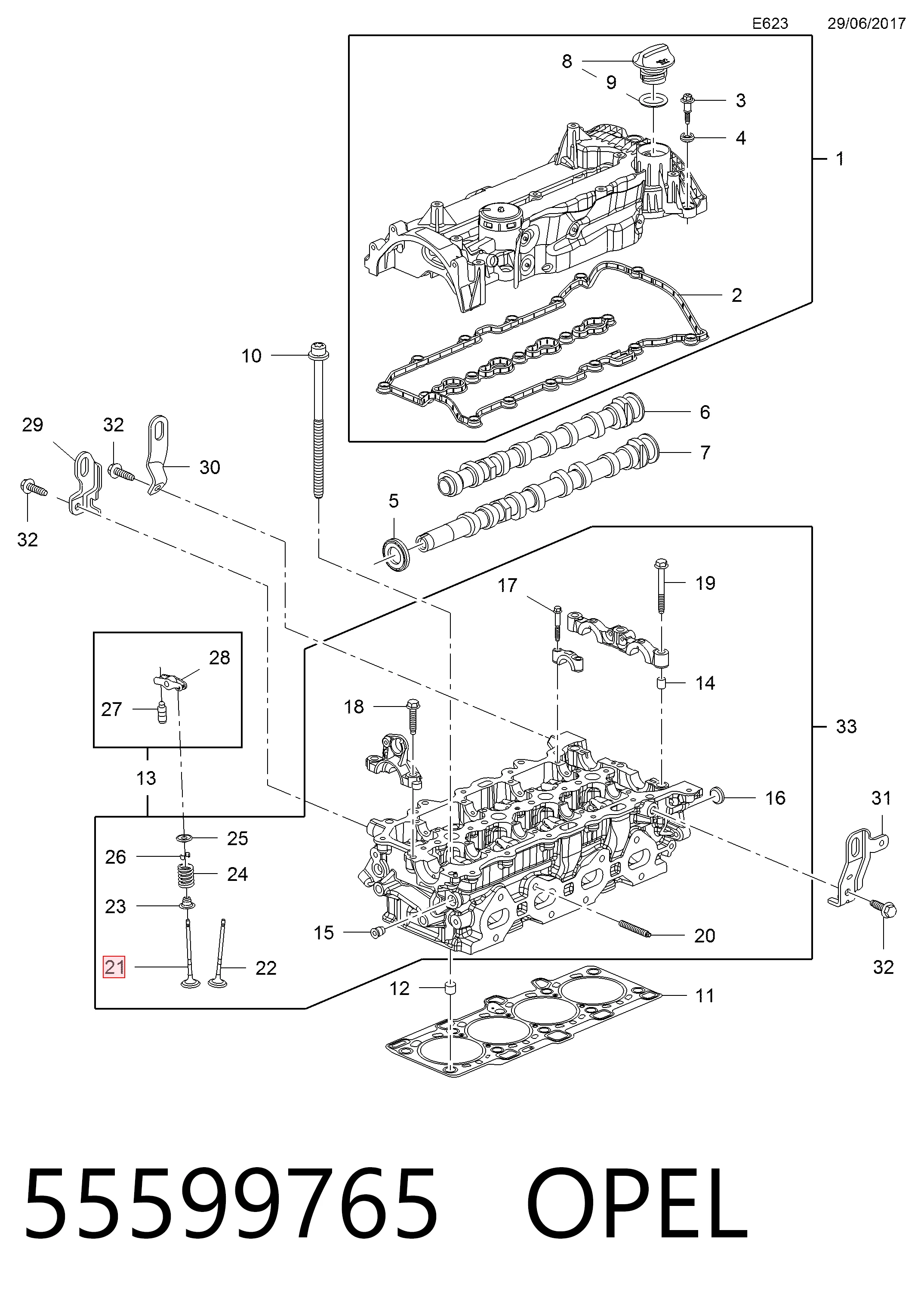 55599765 Opel