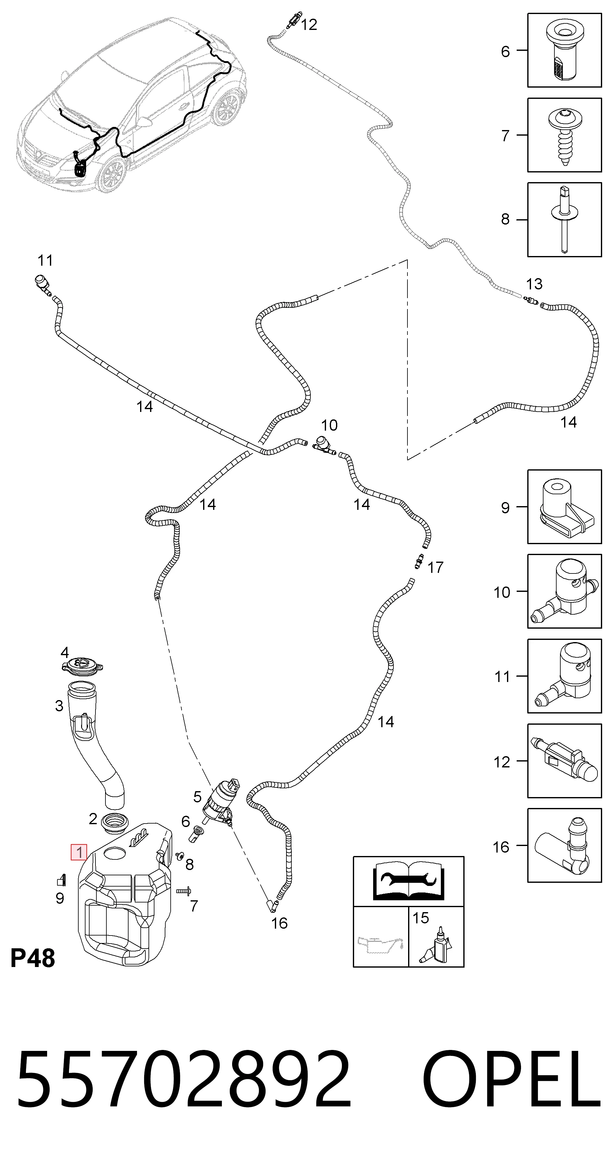  para Opel Corsa  (S07)