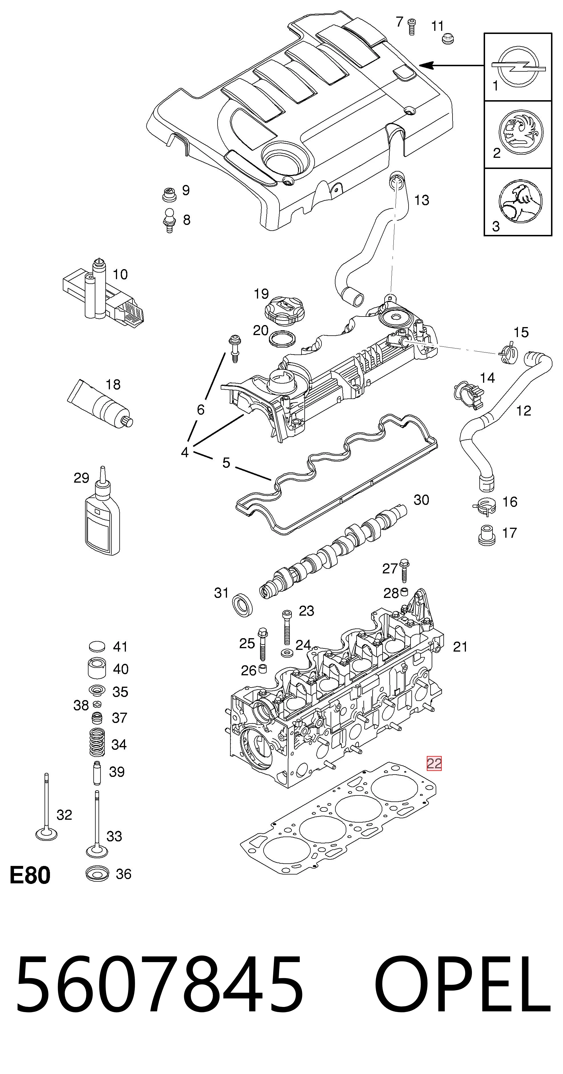 Compre 8701710 Kamoka Vedante de cabeça de motor (CBC)