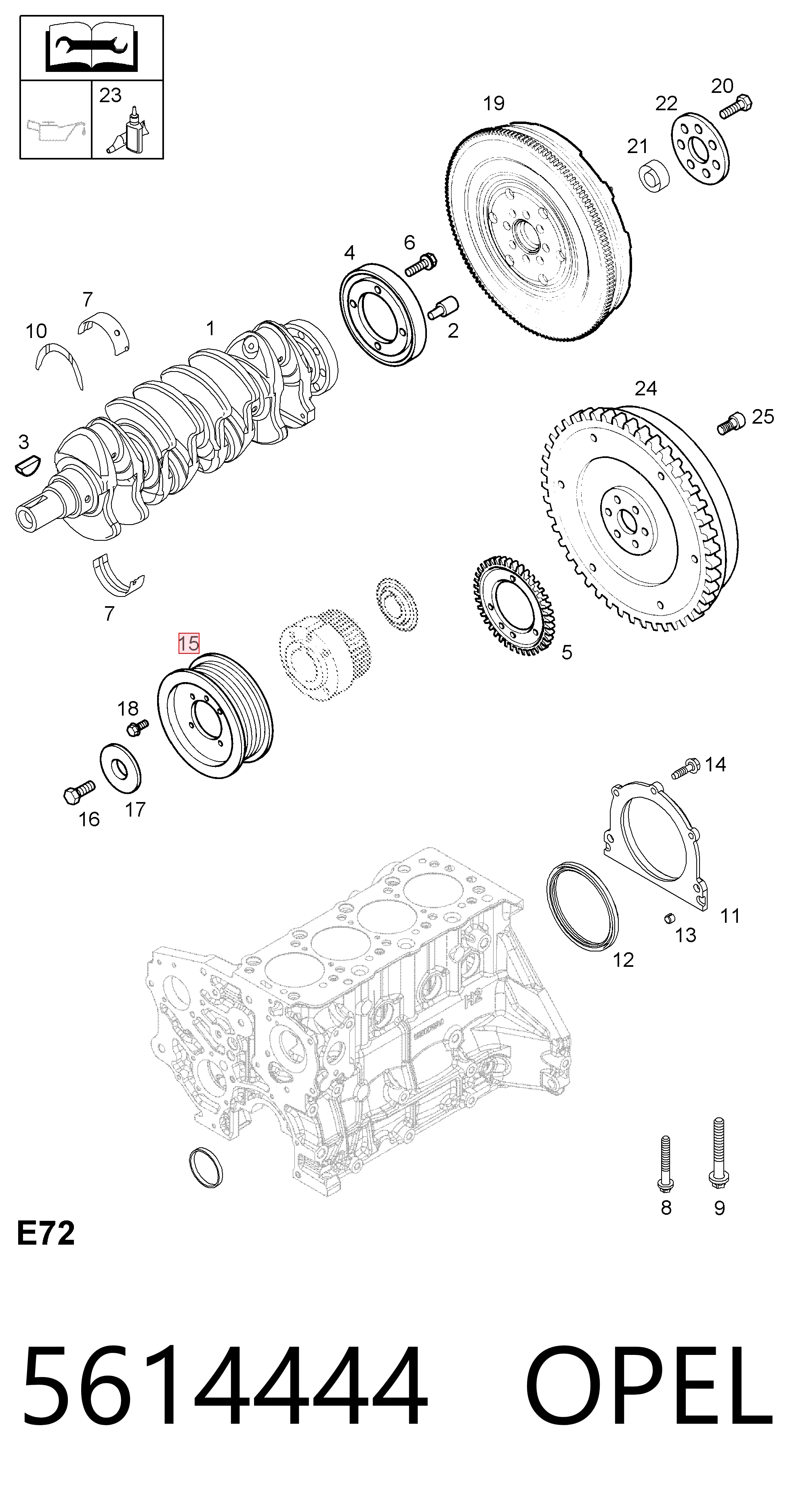 5614444 Opel