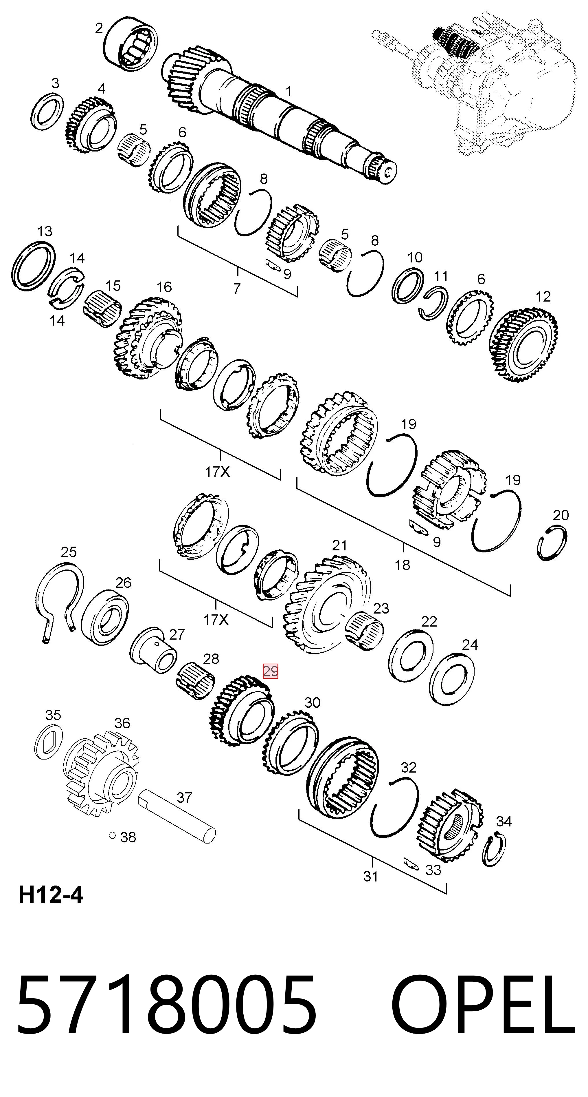 5718005 Opel