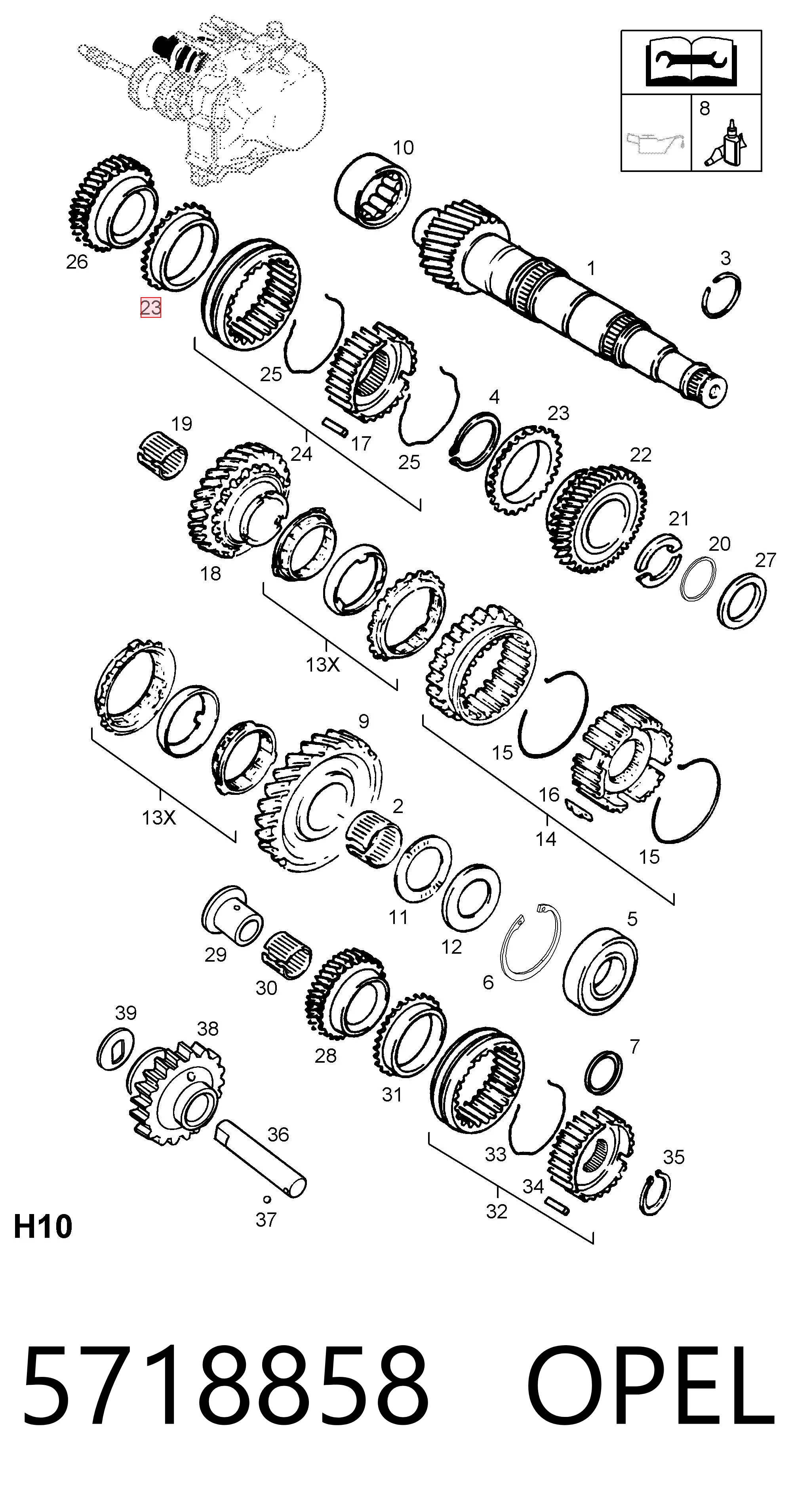 5718858 Opel