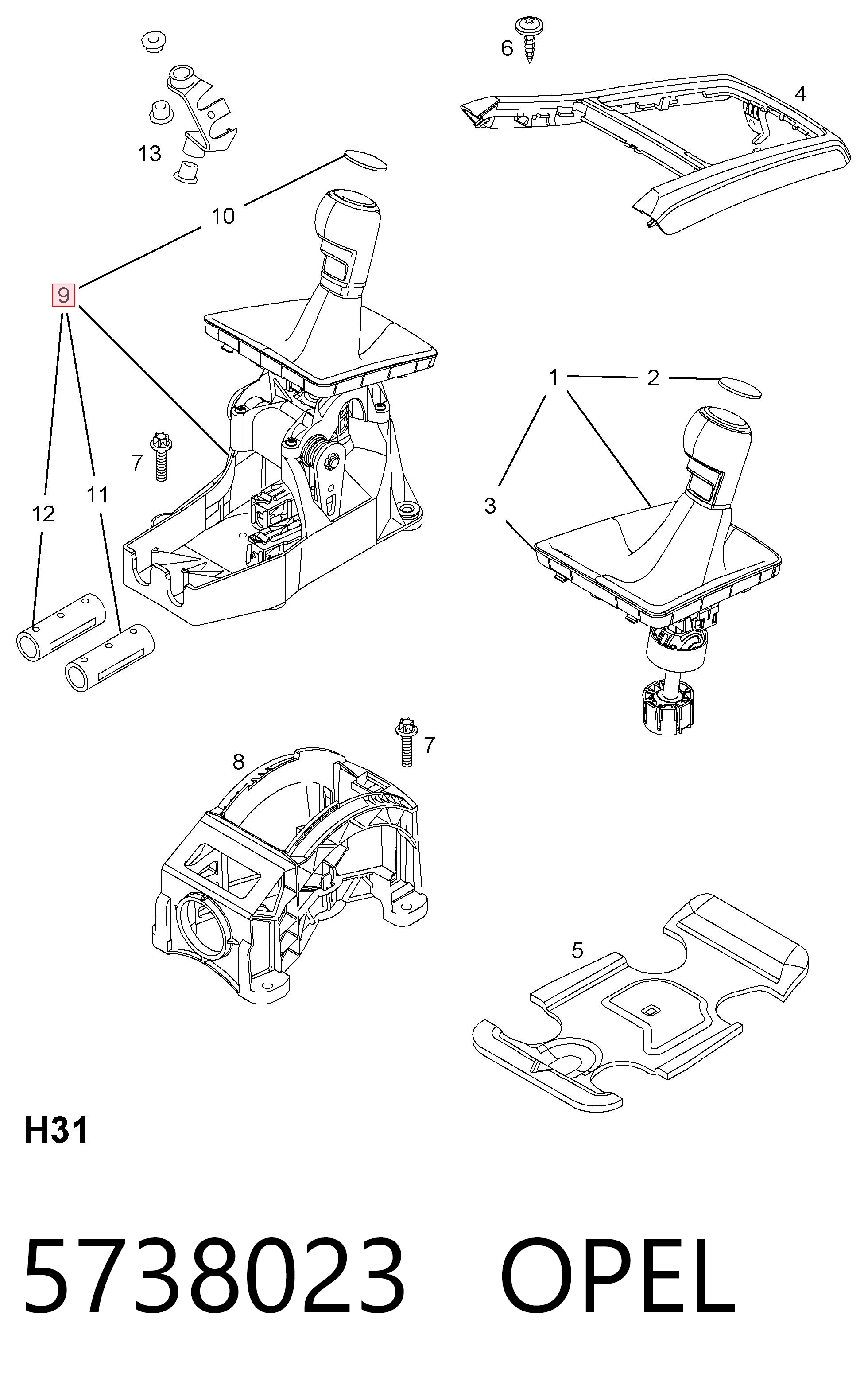 Mecanismo de mudança (ligação) Peugeot/Citroen 55350247 preço, a partir de 36,03 USD