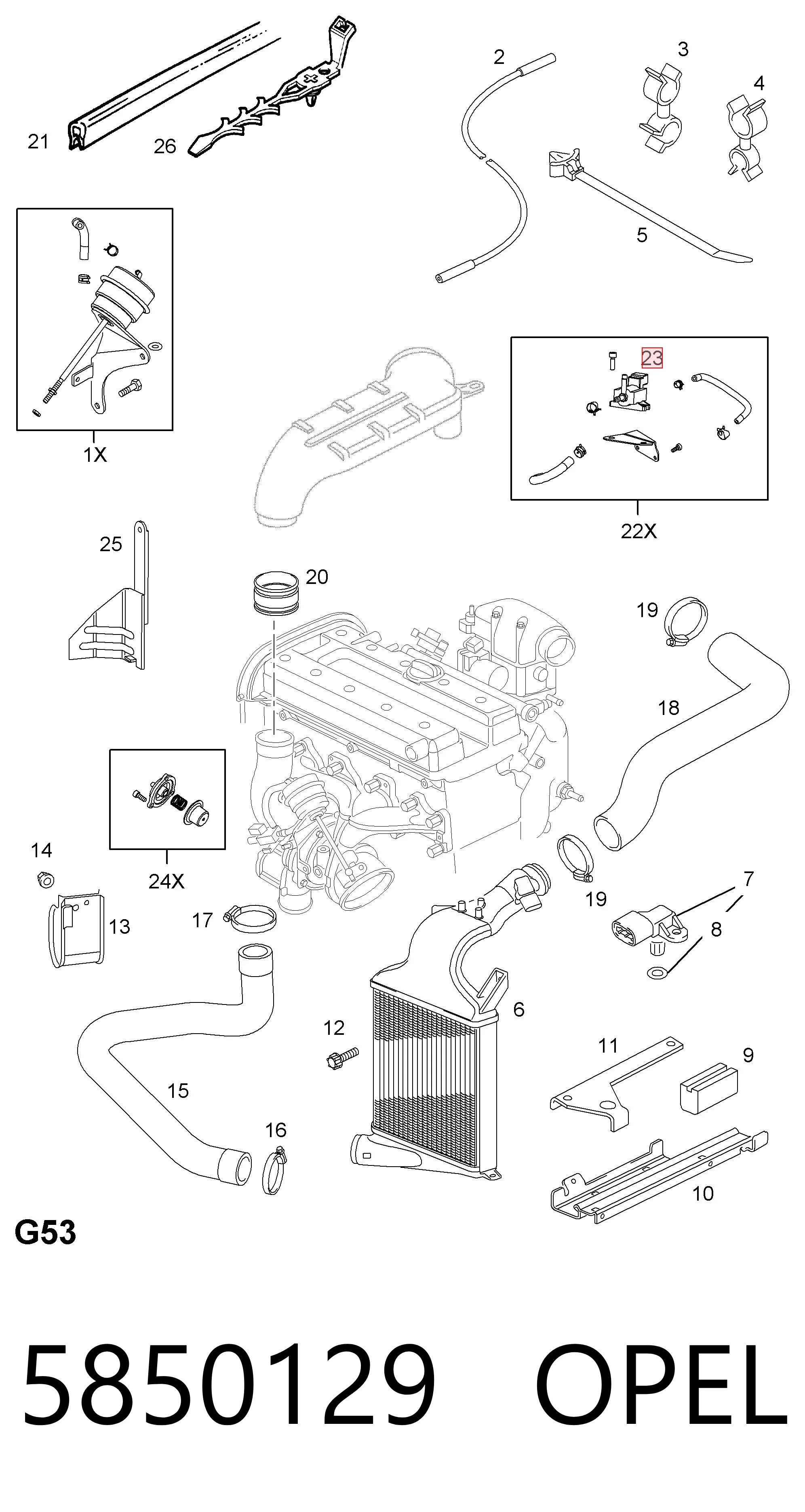 5850129 Opel