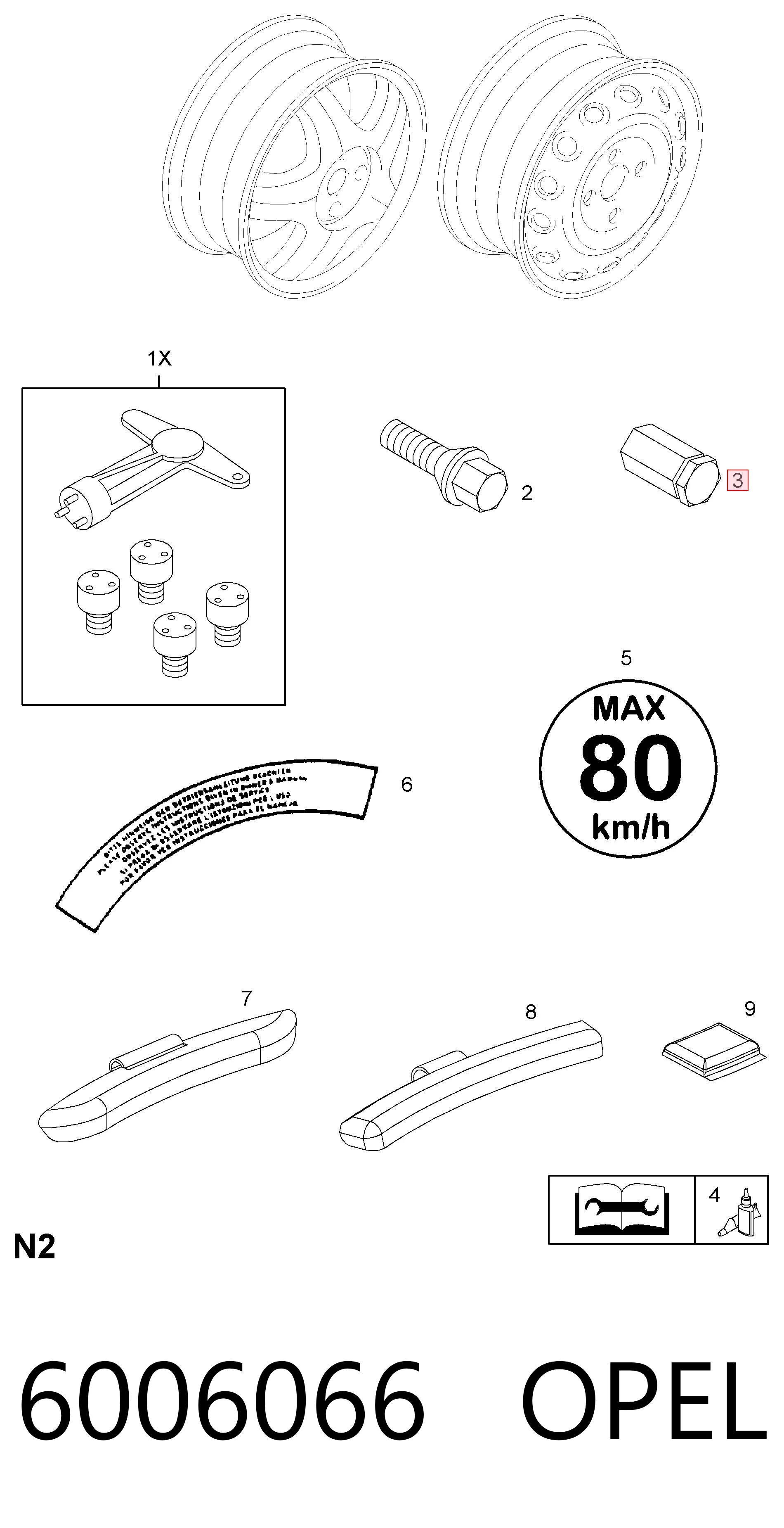 6006066 Opel