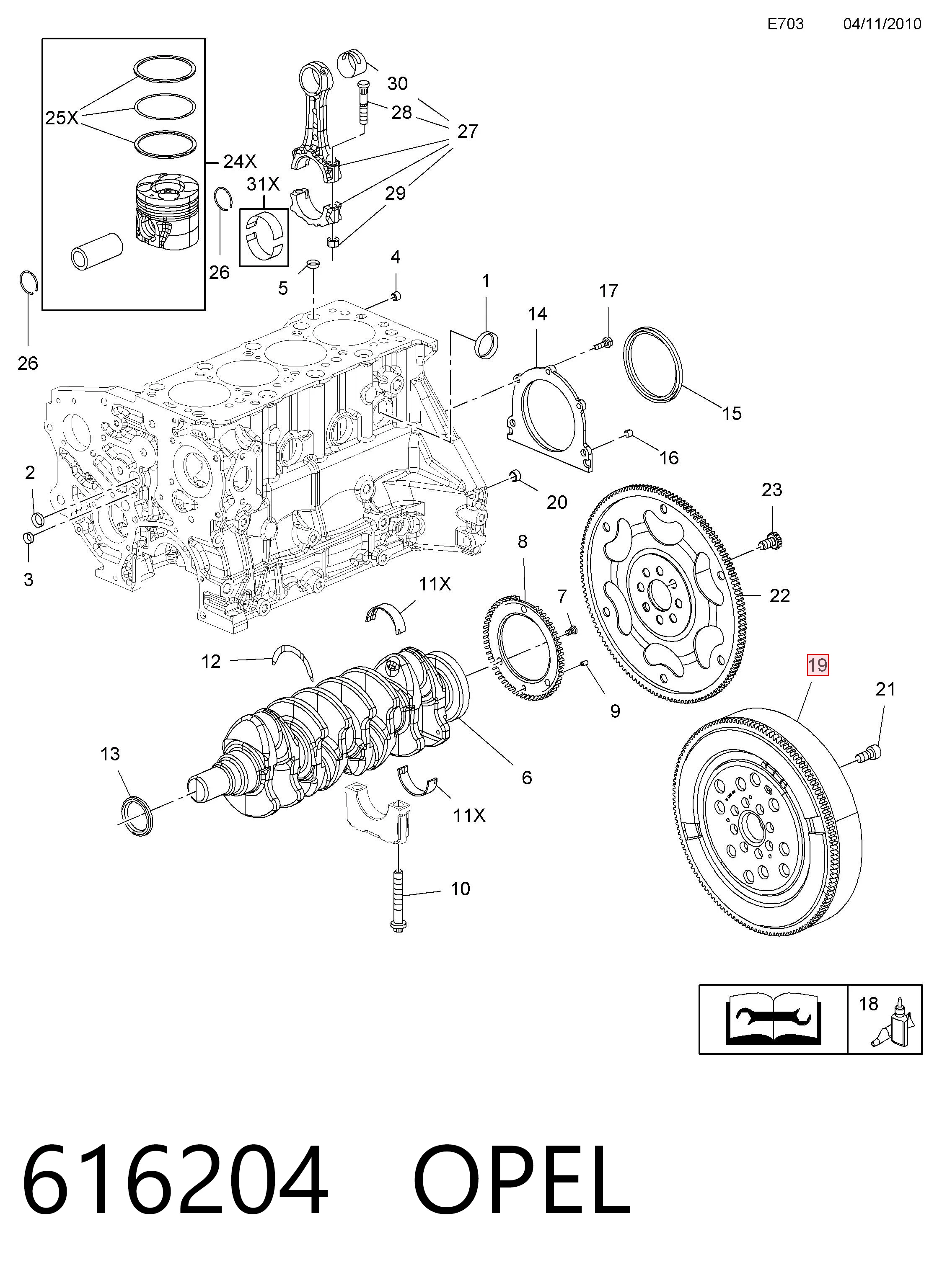 Volante de motor INA 415047210 preço, a partir de 897,45 USD