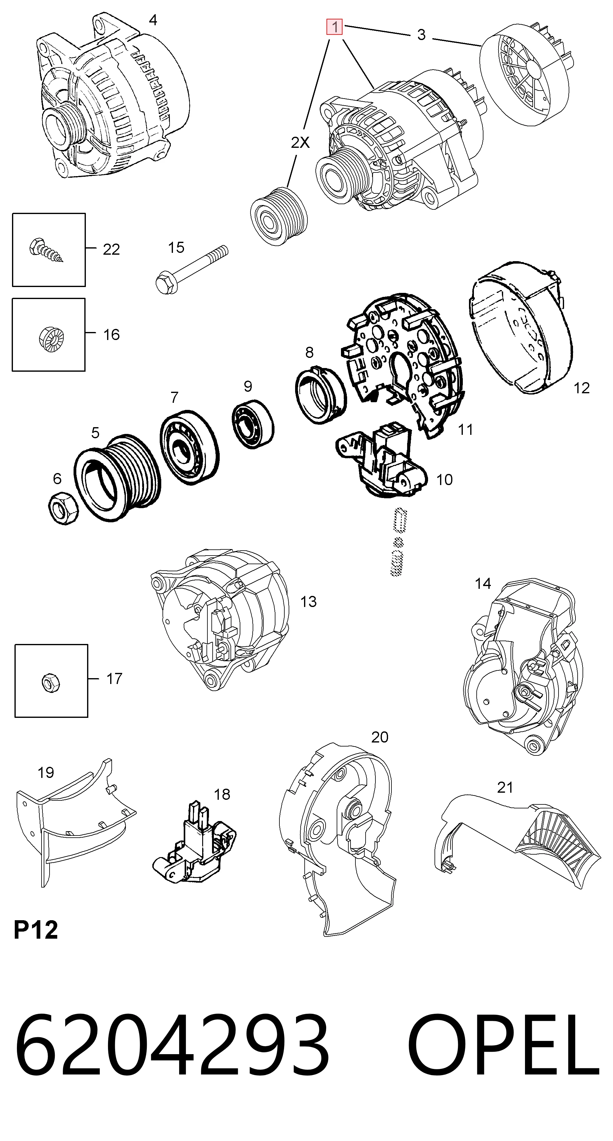 6204293 Opel